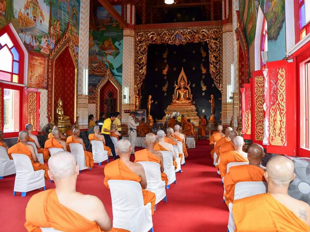 🌿🌿พัฒนาการจังหวัดชลบุรี เข้าร่วมพิธีอุปสมบท โครงการบรรพชาอุปสมบท เฉลิมพระเกียรติพระบาทสมเด็จพระเจ้าอยู่หัว เนื่องในโอกาสมหามงคลเฉลิมพระชนมพรรษา 6 รอบ 28 กรกฎาคม 2567