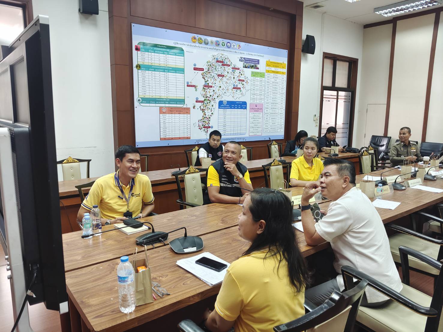 ⭐️⭐️พช.ชลบุรี เข้าร่วมประชุมศูนย์ปฏิบัติการติดตามเร่งรัดการบำบัดรักษา ฟื้นฟูสภาพทางสังคม ป้องกัน และปราบปรามยาเสพติด