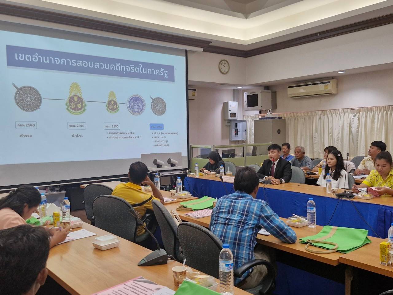 📢พช.ชลบุรี จัดประชุมเชิงปฏิบัติการเสริมสร้างธรรมาภิบาลโครงการแก้ไขปัญหาความยากจน (กข.คจ.)