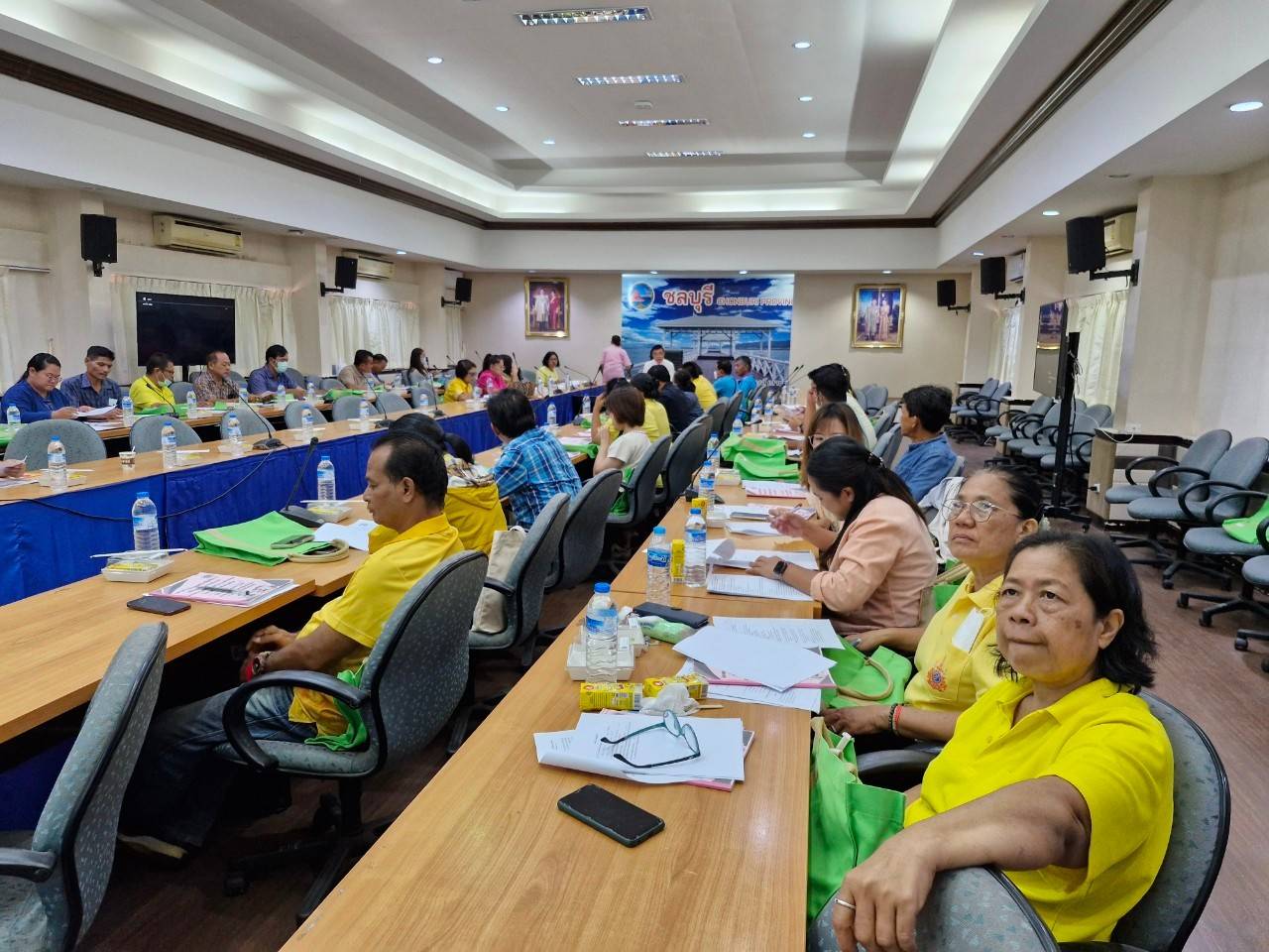 📢พช.ชลบุรี จัดประชุมเชิงปฏิบัติการเสริมสร้างธรรมาภิบาลโครงการแก้ไขปัญหาความยากจน (กข.คจ.)