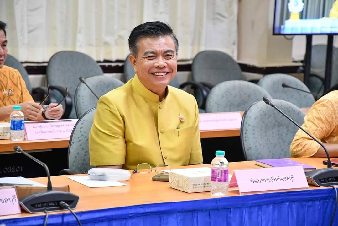 🎗🎗พช.ชลบุรี ร่วมการประชุมขับเคลื่อนและติดตามนโยบายของรัฐบาล และภารกิจสำคัญของปลัดกระทรวงมหาดไทย ประจำปีงบประมาณ พ.ศ. 2567 (เดือนกรกฎาคม 2567)