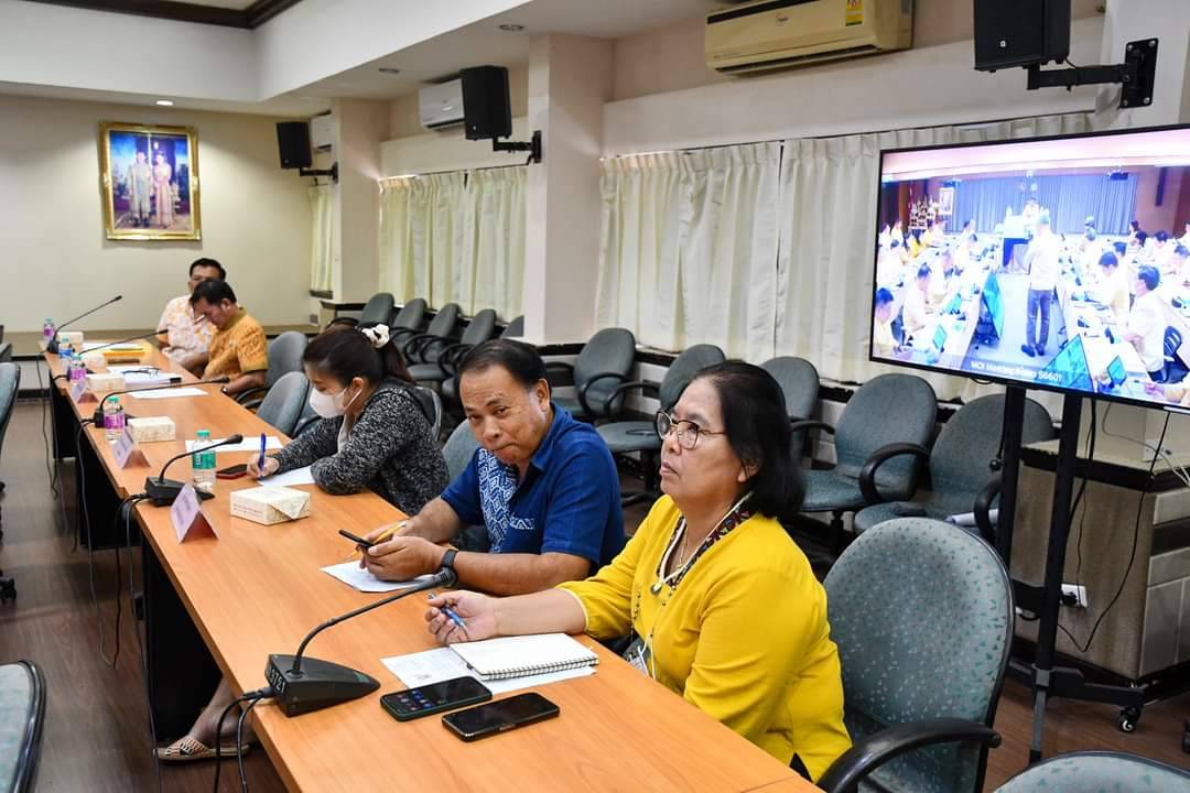 🎗🎗พช.ชลบุรี ร่วมการประชุมขับเคลื่อนและติดตามนโยบายของรัฐบาล และภารกิจสำคัญของปลัดกระทรวงมหาดไทย ประจำปีงบประมาณ พ.ศ. 2567 (เดือนกรกฎาคม 2567)