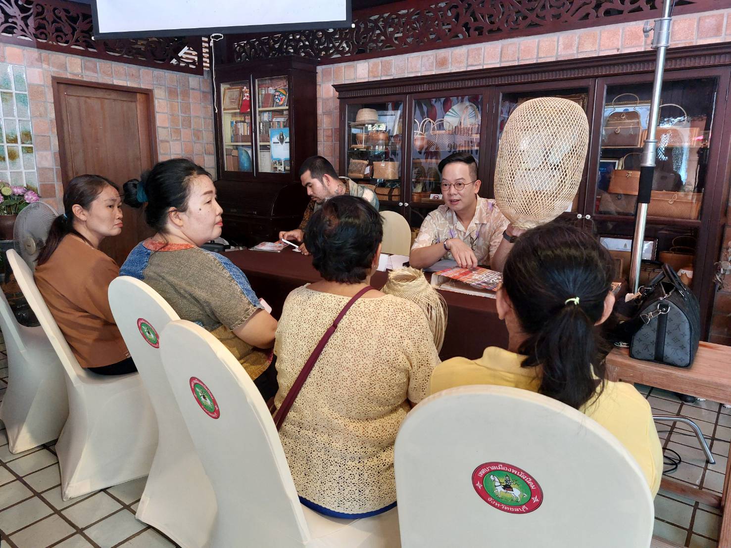 🌾🌾พช.ชลบุรี เข้าร่วมโครงการพัฒนารูปแบบชุมชนภูมิปัญญาเพื่อพัฒนาผลิตภัณฑ์