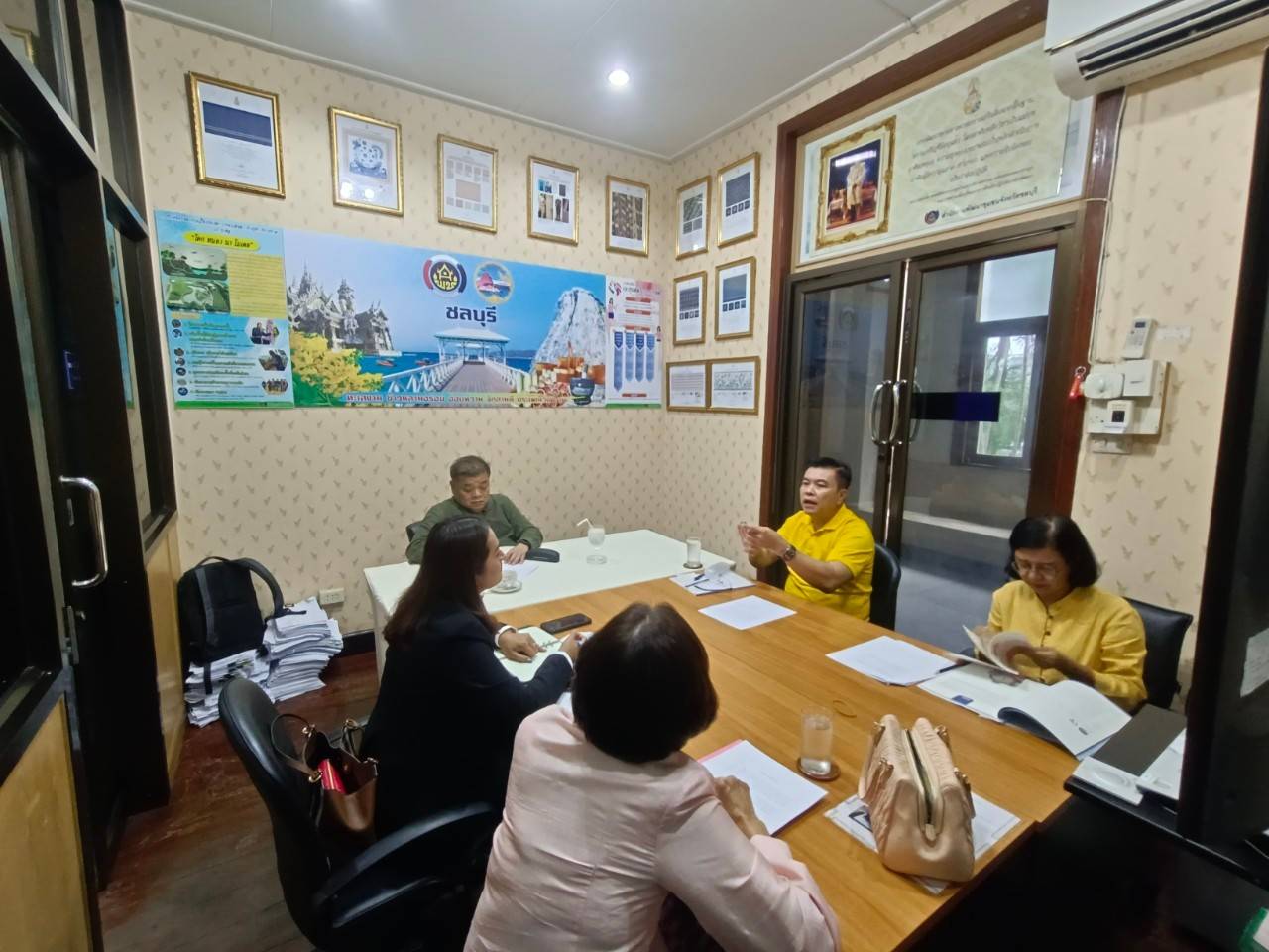 🌸กองทุนพัฒนาบทบาทสตรีจังหวัดชลบุรี ให้สัมภาษณ์งานวิจัยปริญญาเอก🌸