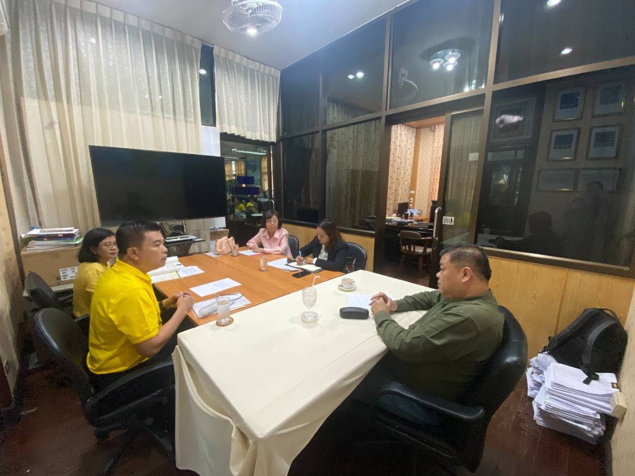 🌸กองทุนพัฒนาบทบาทสตรีจังหวัดชลบุรี ให้สัมภาษณ์งานวิจัยปริญญาเอก🌸