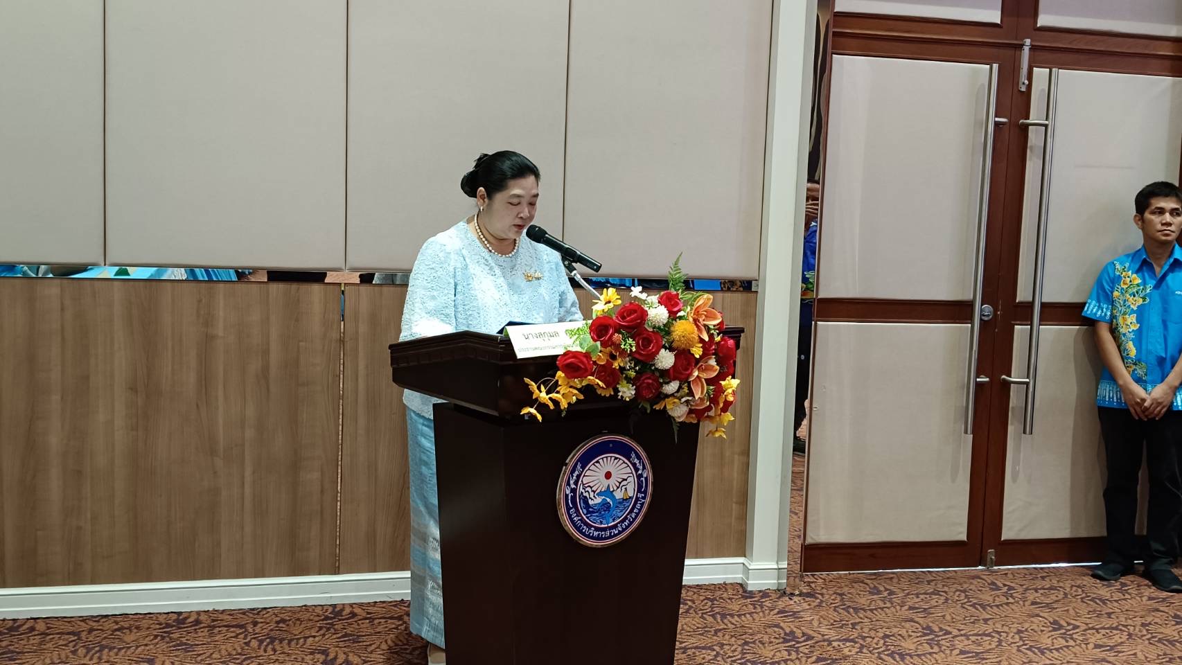 พช.ชลบุรี เข้าร่วมโครงการสัมมนาเชิงปฏิบัติการ “สตรีชลบุรีกับบทบาทสตรีไทยในยุคปัจจุบัน” เนื่องในวันสตรีไทย