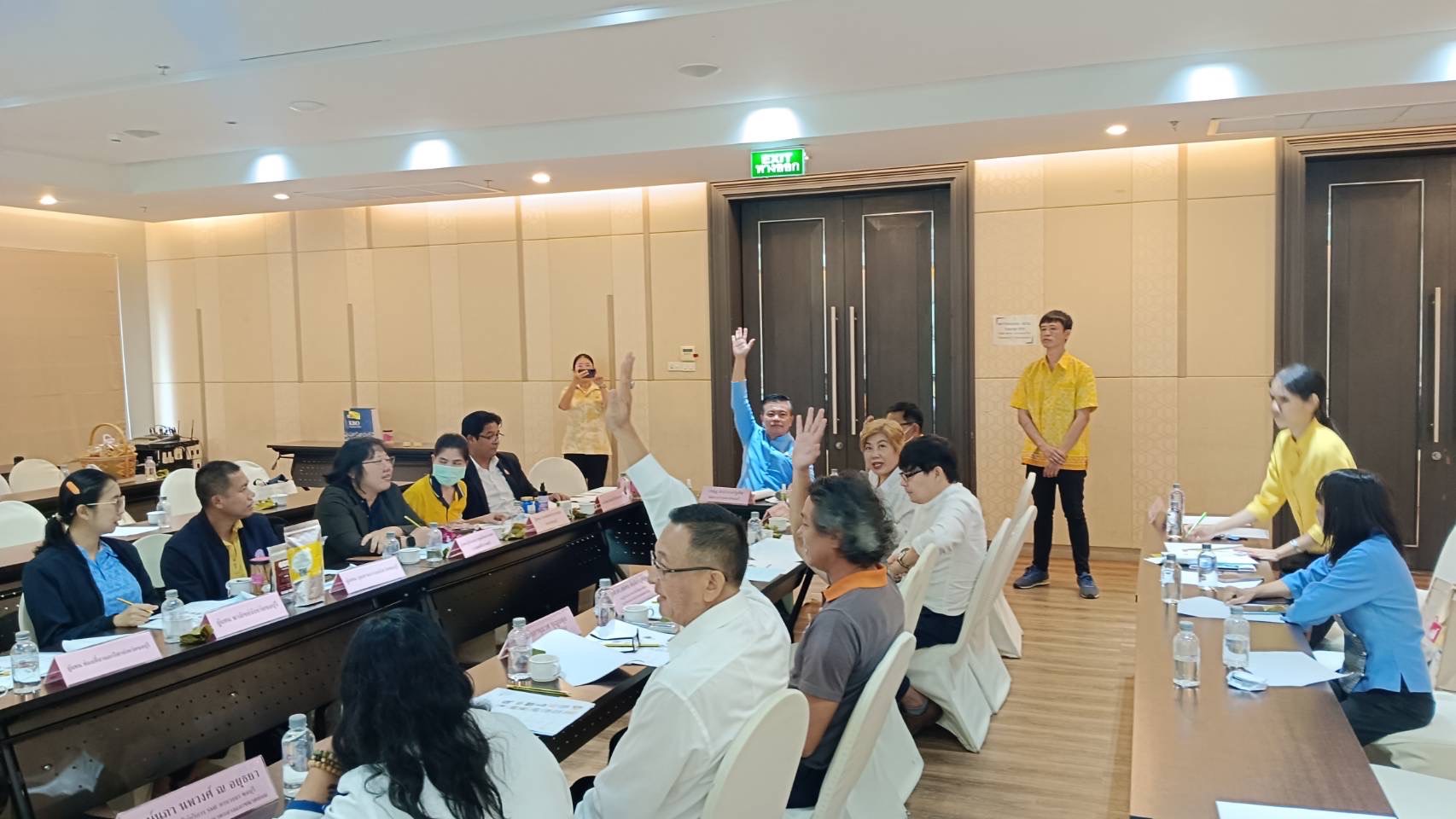 พช.ชลบุรี ดำเนินกิจกรรมจัดเวทีคัดเลือกผู้ผลิต ผู้ประกอบการ OTOP ที่มีความโดดเด่น มีนวัตกรรม ภายใต้โครงการส่งเสริมกระบวนการเครือข่ายองค์ความรู้ (Knowledge Base OTOP : KBO)