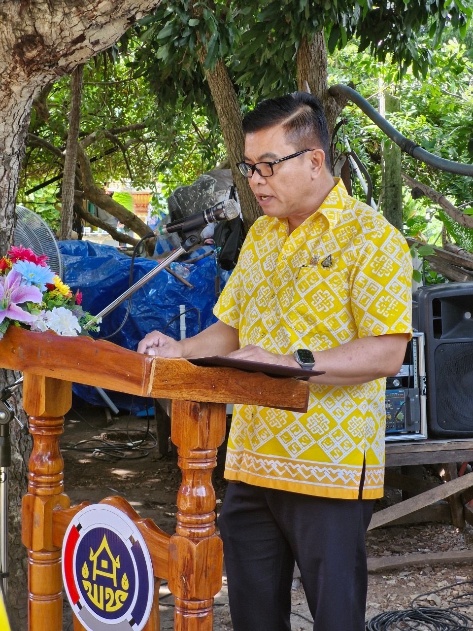 พช. ชลบุรี จัดพิธีส่งมอบบ้าน “โครงการบ้านห่วงใย จากใจ GLO” ประจำปี 2566