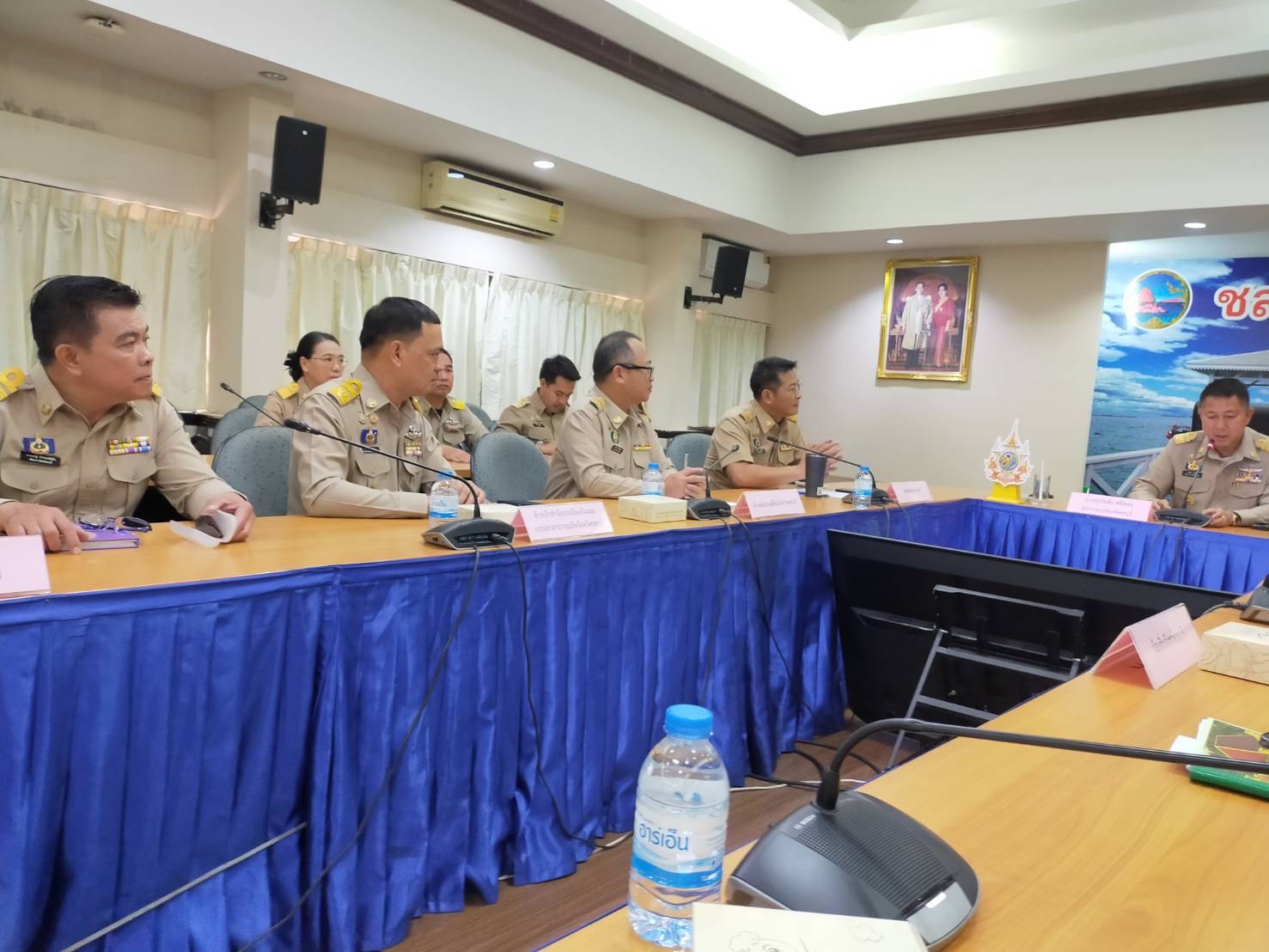 🌱 พช.ชลบุรี เข้าร่วมประชุมผู้บริหารระดับสูงของกระทรวงมหาดไทย