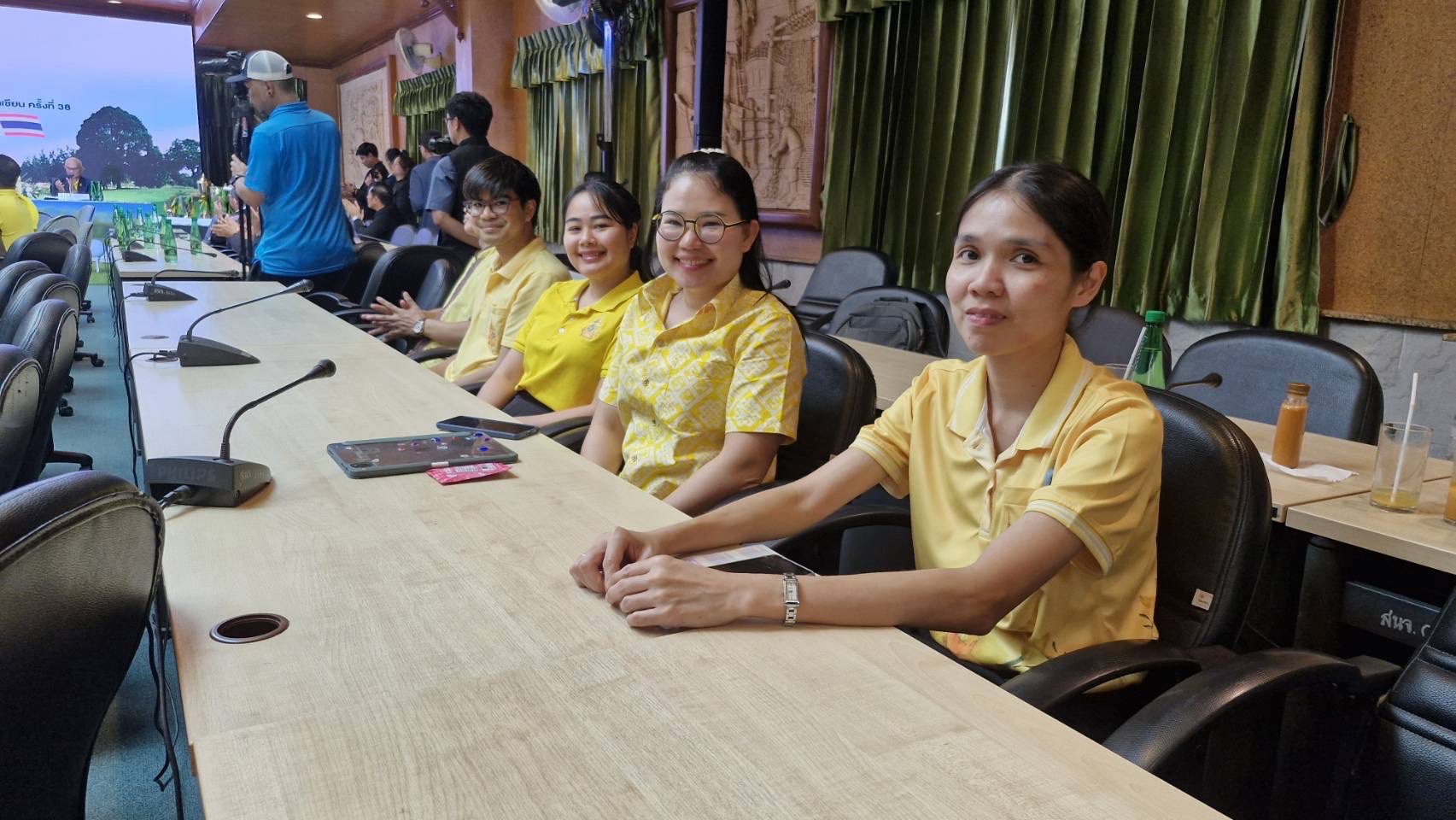 ⛳️ พช.ชลบุรี ร่วมงานแถลงข่าวการแข่งขันกอล์ฟสมัครเล่นอาวุโสแห่งอาเซียน ครั้งที่ 38