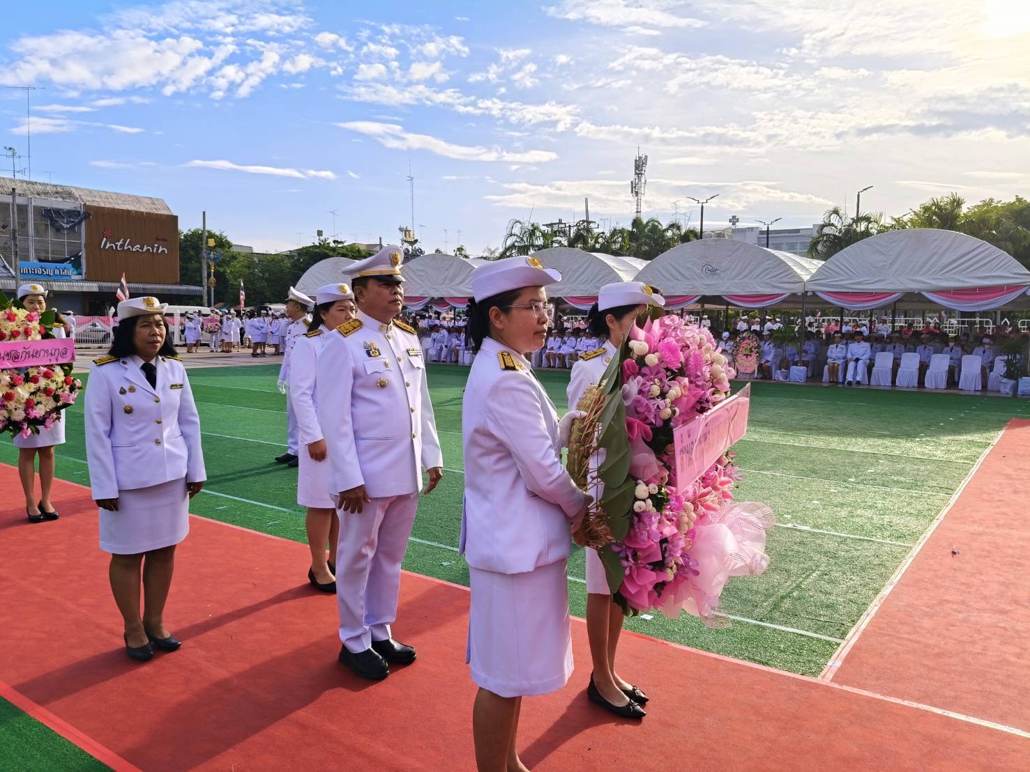 📍📍พช.ชลบุรีร่วมพิธีวางพวงมาลาถวายสักการะเนื่องในวันปิยมหาราช .