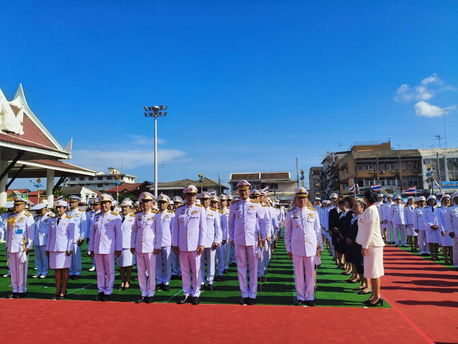 📍📍พช.ชลบุรีร่วมพิธีวางพวงมาลาถวายสักการะเนื่องในวันปิยมหาราช .