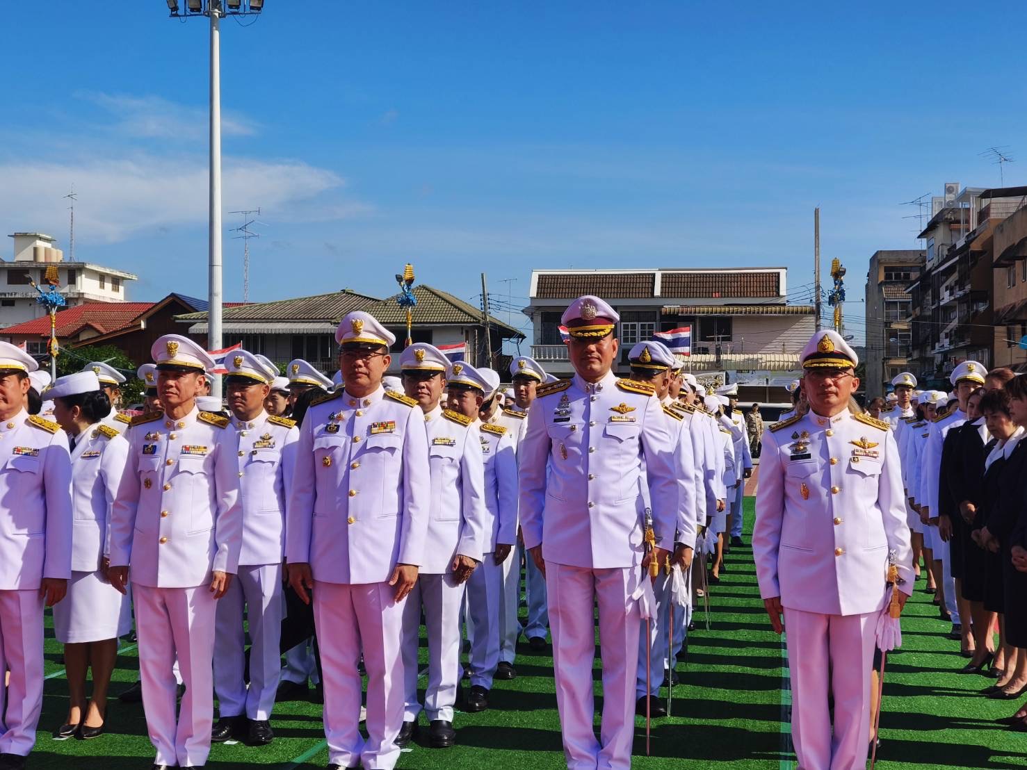 📍📍พช.ชลบุรีร่วมพิธีวางพวงมาลาถวายสักการะเนื่องในวันปิยมหาราช .