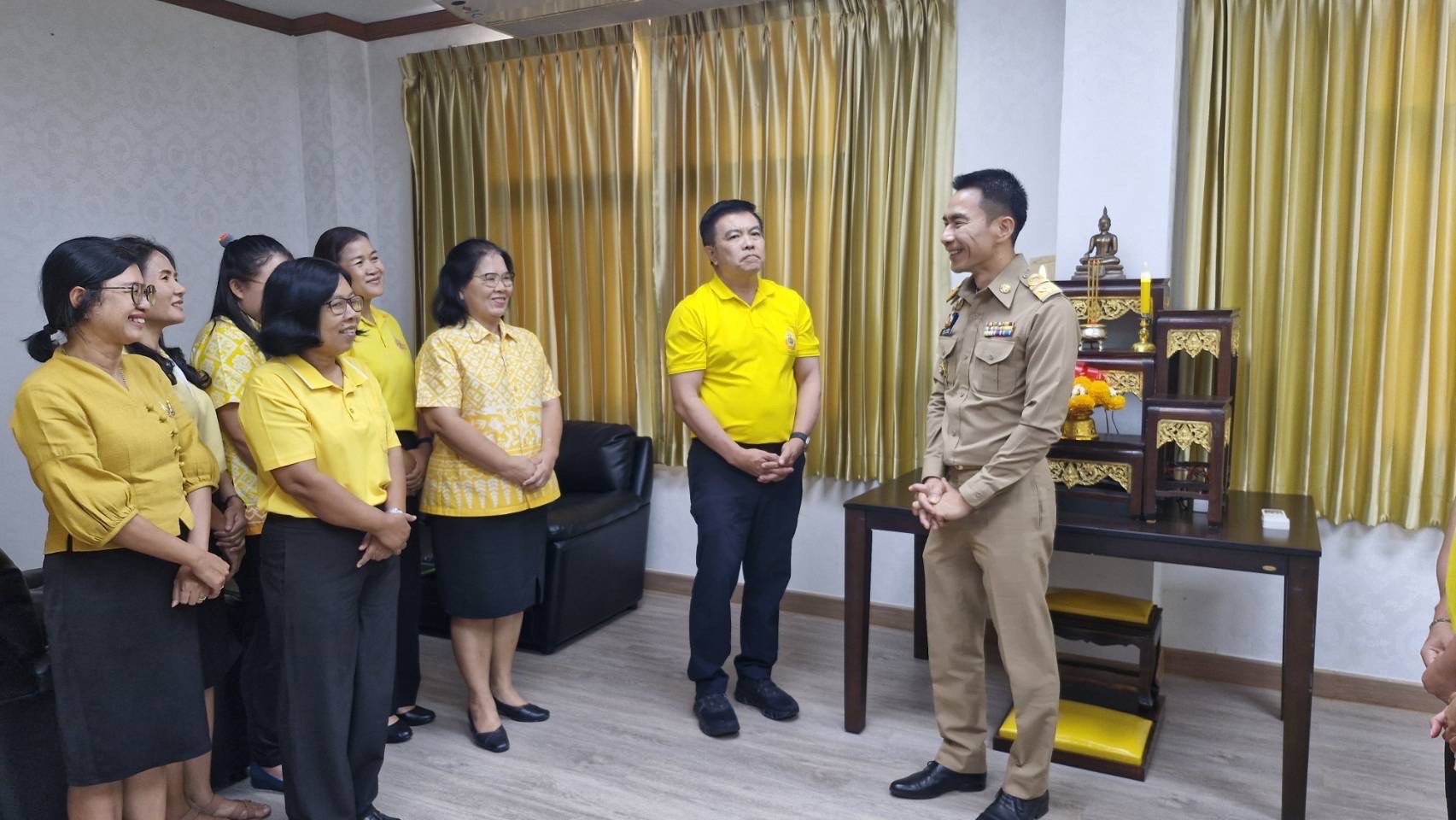 🔆🔆 พช.ชลบุรี ต้อนรับนายธนนท์ พรรพีภาส รองผู้ว่าราชการจังหวัดชลบุรี