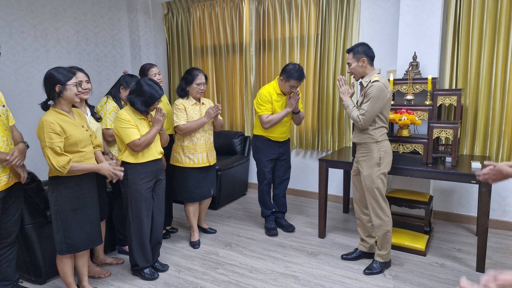 🔆🔆 พช.ชลบุรี ต้อนรับนายธนนท์ พรรพีภาส รองผู้ว่าราชการจังหวัดชลบุรี