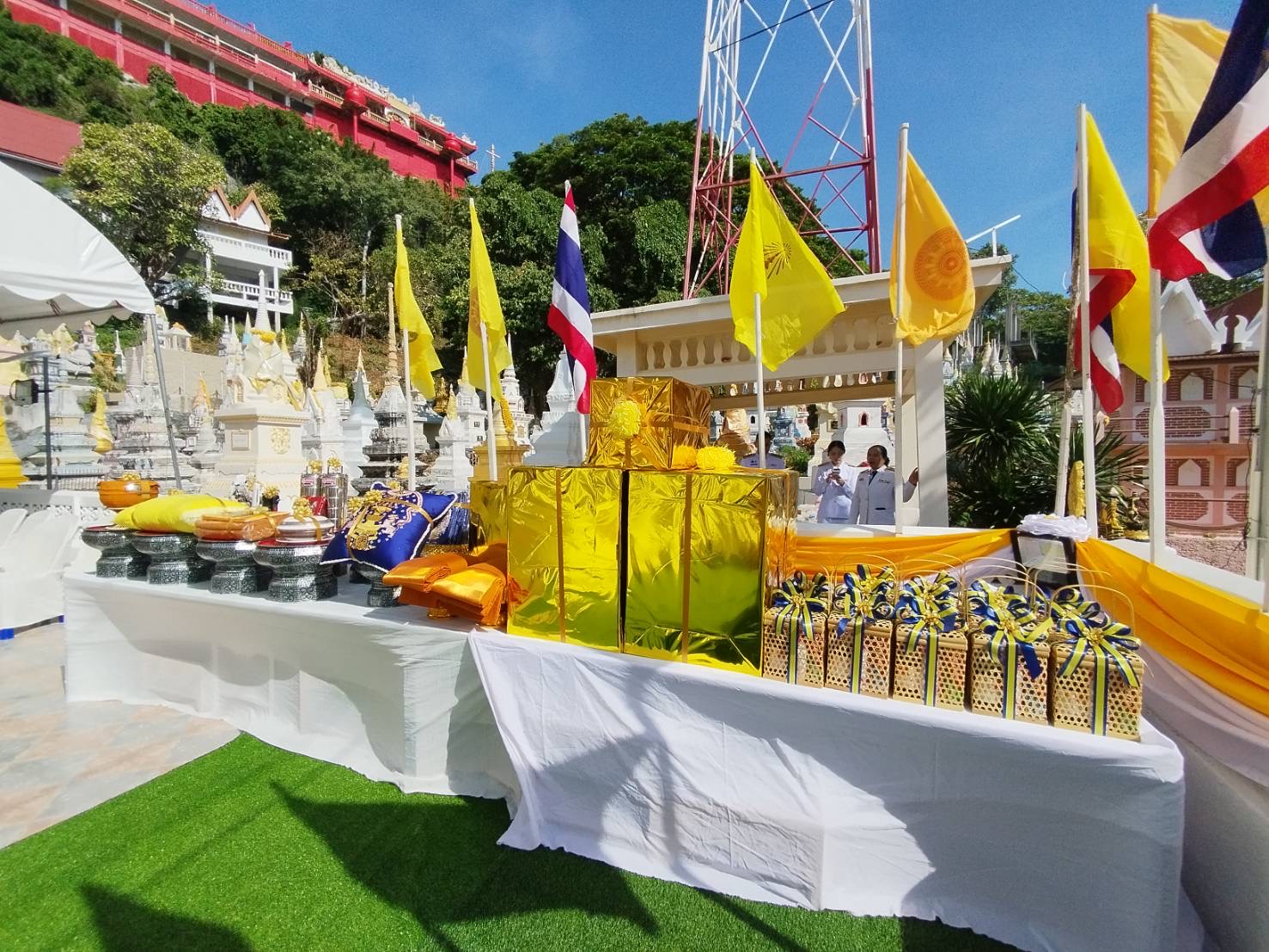 🙏พช.ชลบุรี เข้าร่วมพิธีถวายผ้าพระกฐินพระราชทานพร้อมบริวารพระกฐิน ในเทศกาลกฐิน พุทธศักราช 2567