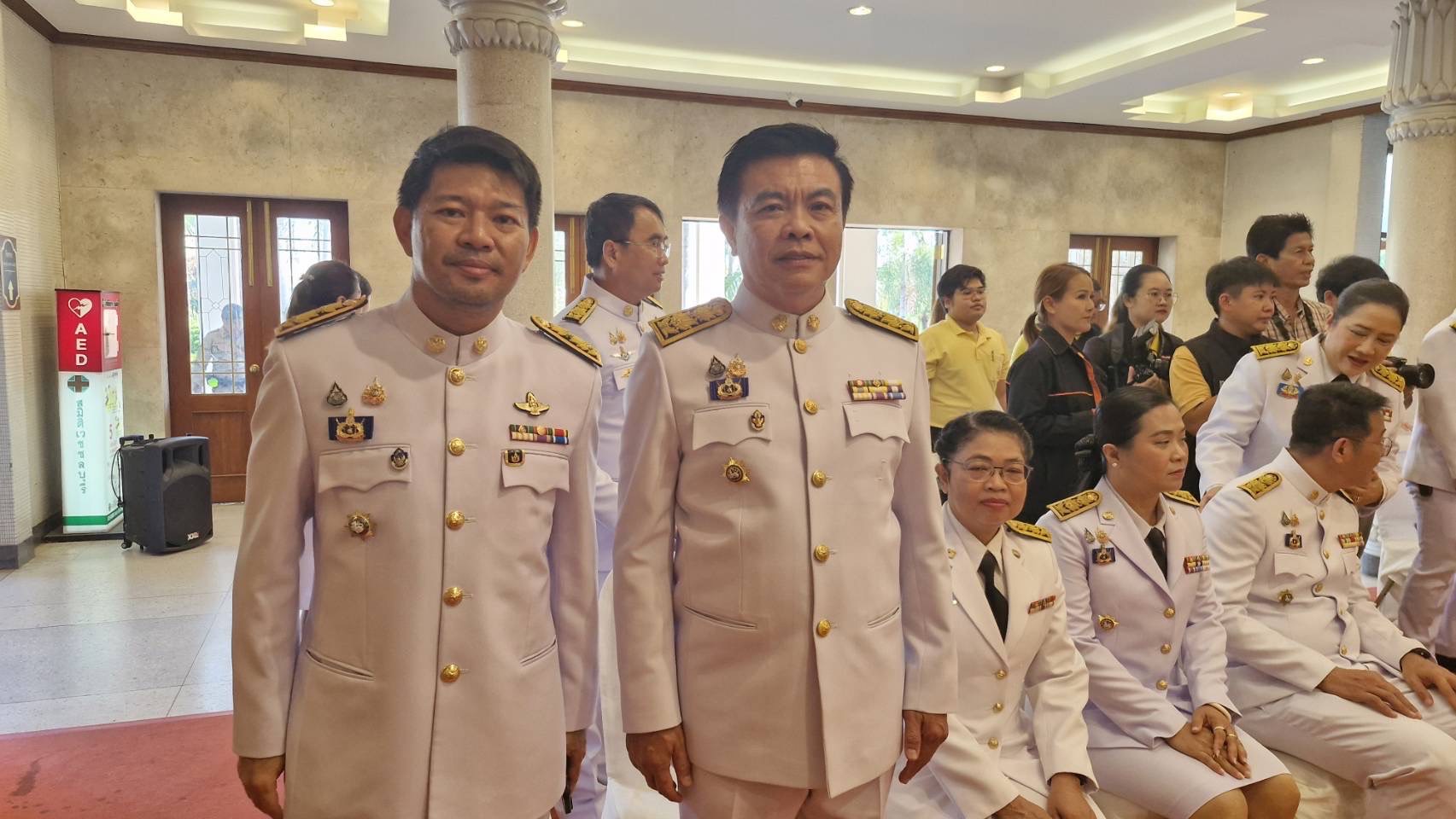 🌟✨ พช.ชลบุรี เข้าร่วมพิธีรับพระราชทานเครื่องราชอิสริยาภรณ์ชั้นสายสะพาย ประจำปี 2567