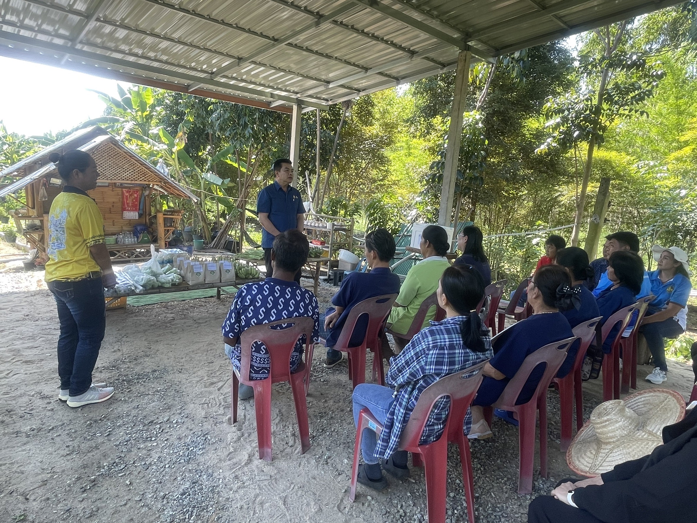 🌳🥬 พช.ชลบุรี ติดตามนิเทศงาน โคก หนอง นา อำเภอบ่อทอง จังหวัดชลบุรี