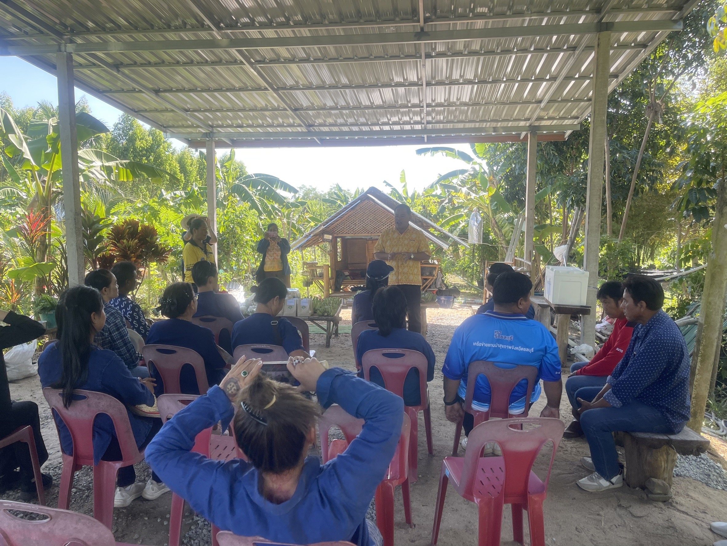 🌳🥬 พช.ชลบุรี ติดตามนิเทศงาน โคก หนอง นา อำเภอบ่อทอง จังหวัดชลบุรี