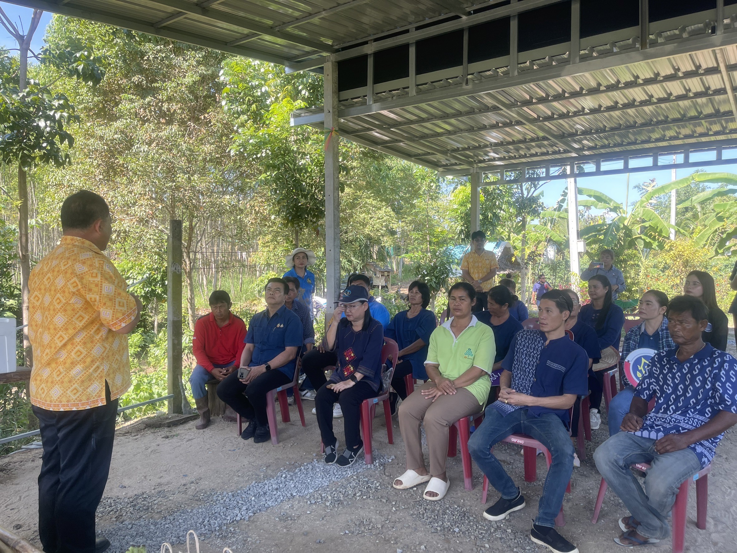 🌳🥬 พช.ชลบุรี ติดตามนิเทศงาน โคก หนอง นา อำเภอบ่อทอง จังหวัดชลบุรี