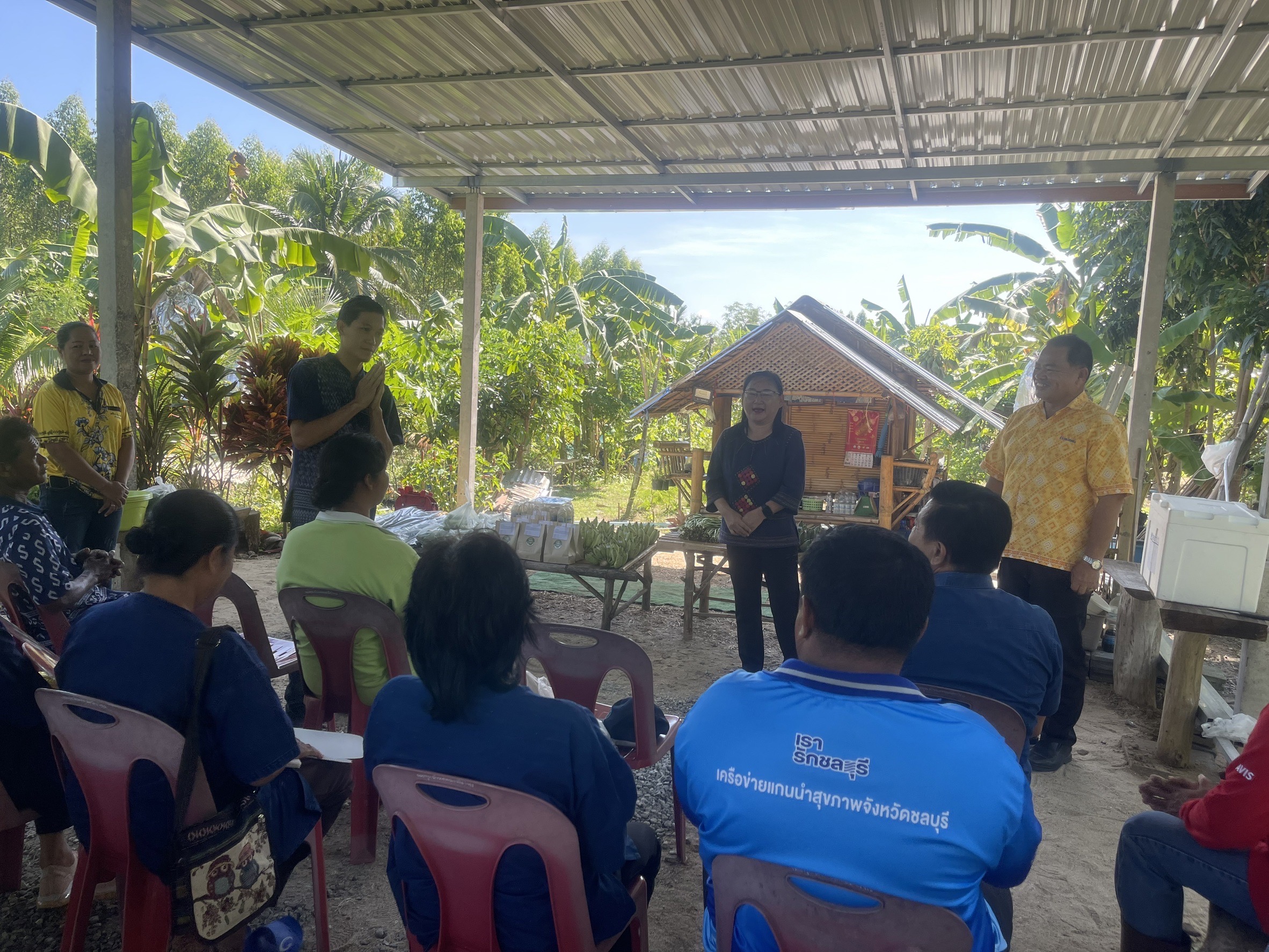 🌳🥬 พช.ชลบุรี ติดตามนิเทศงาน โคก หนอง นา อำเภอบ่อทอง จังหวัดชลบุรี