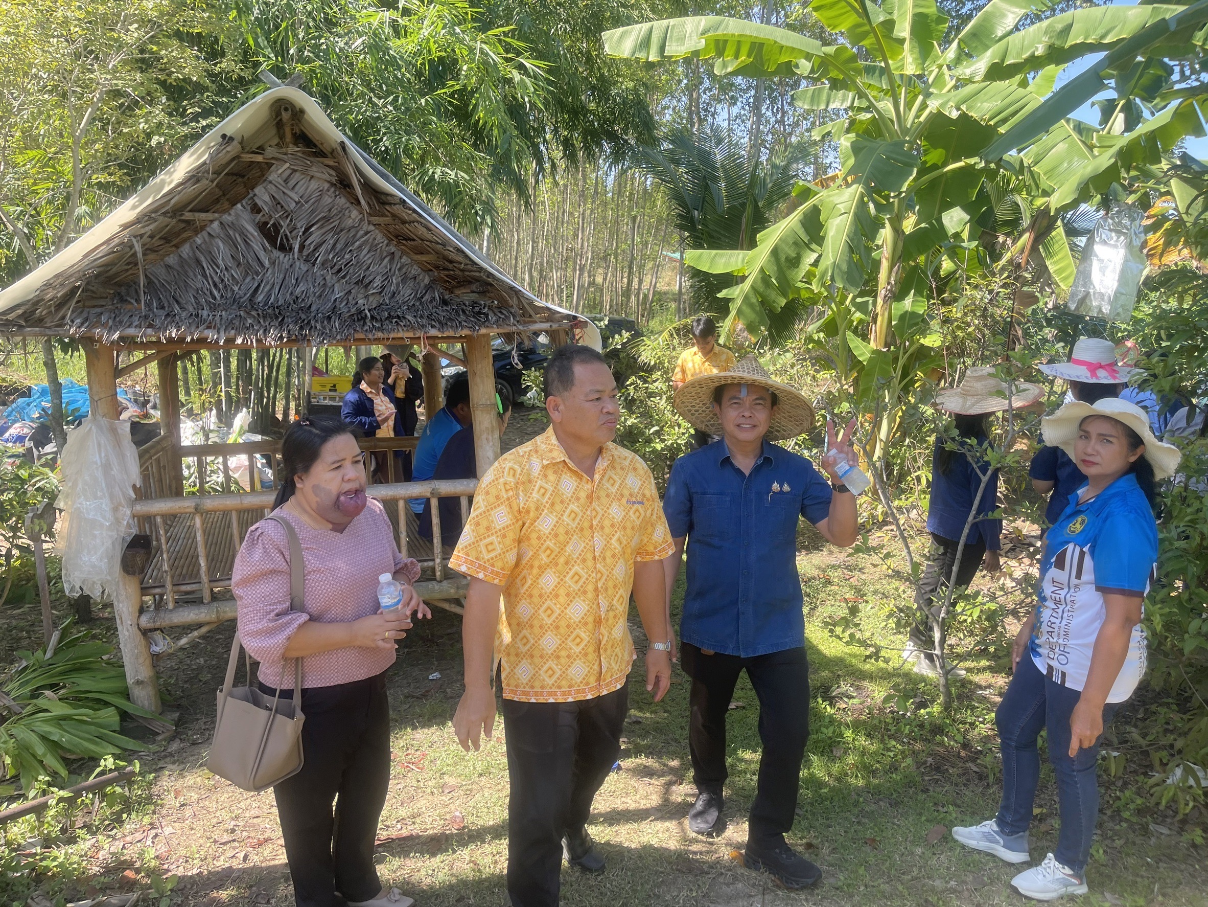 🌳🥬 พช.ชลบุรี ติดตามนิเทศงาน โคก หนอง นา อำเภอบ่อทอง จังหวัดชลบุรี