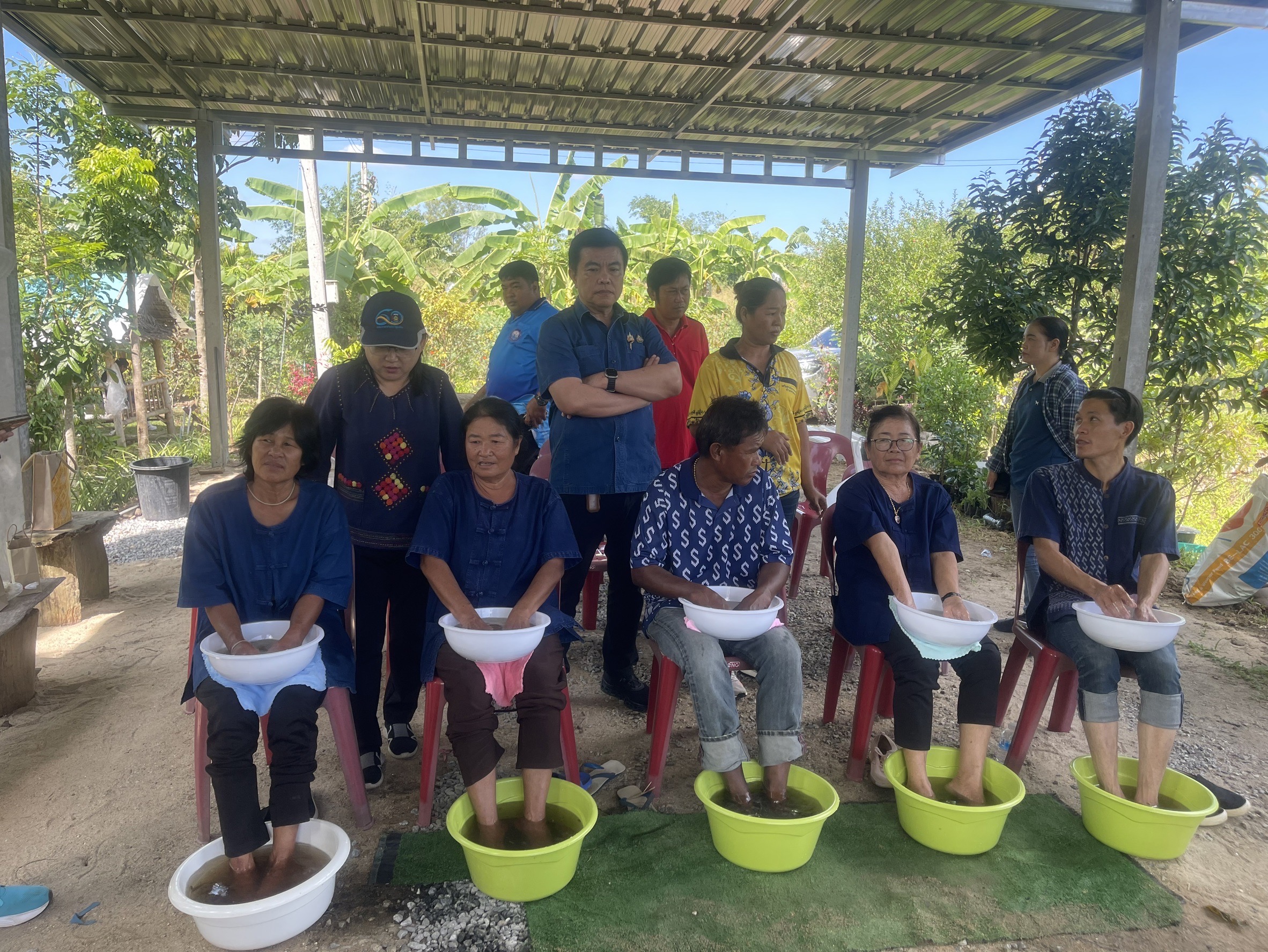 🌳🥬 พช.ชลบุรี ติดตามนิเทศงาน โคก หนอง นา อำเภอบ่อทอง จังหวัดชลบุรี