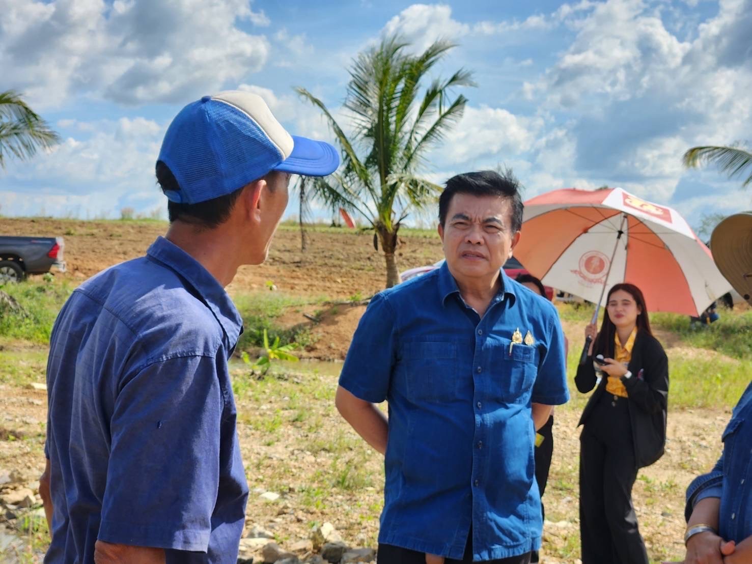 🌳🥬 พช.ชลบุรี ติดตามนิเทศงาน โคก หนอง นา อำเภอบ่อทอง จังหวัดชลบุรี