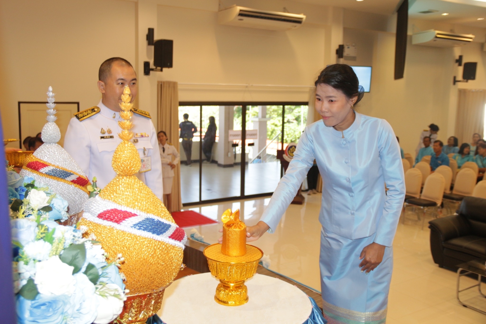 สุดยิ่งใหญ่ พช.ชลบุรี จัดพิธีพระราชทานเงินขวัญถุงกองทุนแม่ของแผ่นดินจังหวัดชลบุรี ประจำปี 2567