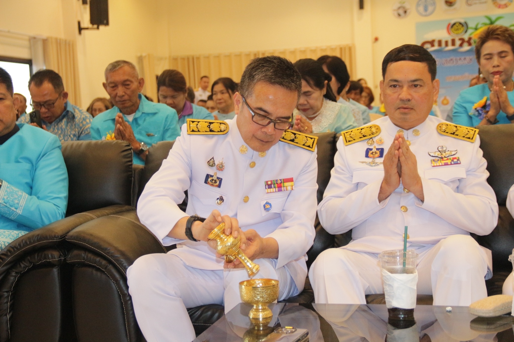 🩵🎉 พช.ชลบุรี จัดกิจกรรมวันกองทุนแม่ของแผ่นดิน “๒ ทศวรรษ กองทุนแม่ของผ่นดิน ครอบครัวอบอุ่น ชุมชนเข้มแข็ง”