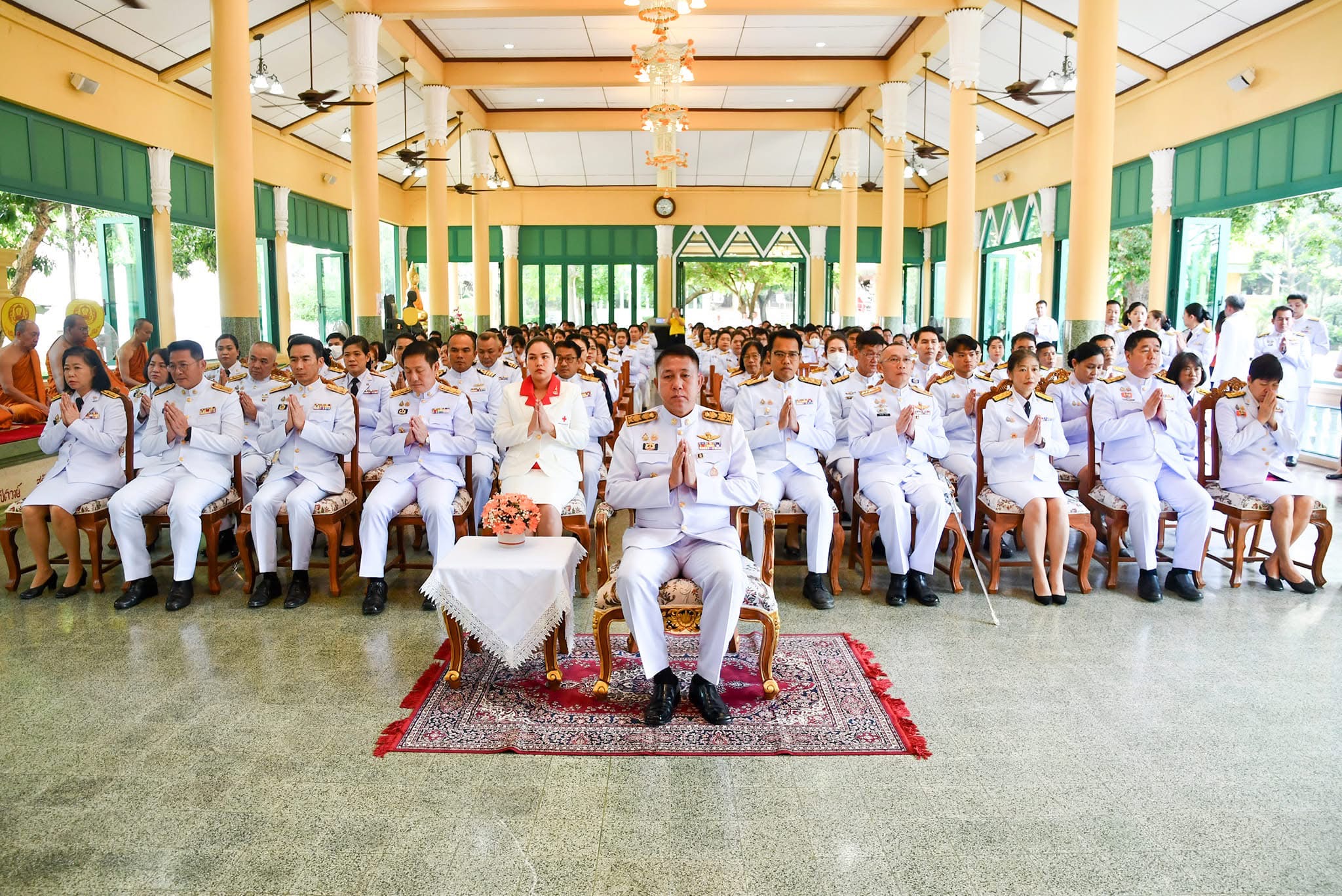 ✨ พช.ชลบุรี ร่วมพิธีเจริญพระพุทธมนต์ถวายพระราชกุศล สมเด็จพระเจ้าลูกเธอ เจ้าฟ้าพัชรกิติยาภา นเรนทิราเทพยวดี กรมหลวงราชสาริณีสิริพัชร มหาวัชรราชธิดา จังหวัดชลบุรี