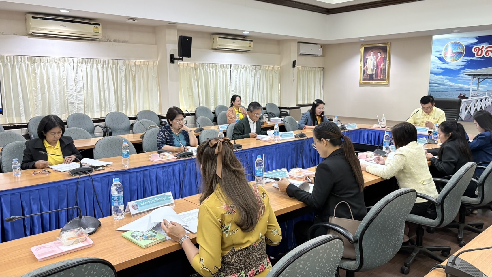 🙋‍♀️💕 พช.ชลบุรี ประชุมคณะอนุกรรมการบริหารกองทุนพัฒนาบทบาทสตรีระดับจังหวัด จังหวัดชลบุรี ครั้งที่ 7/2567