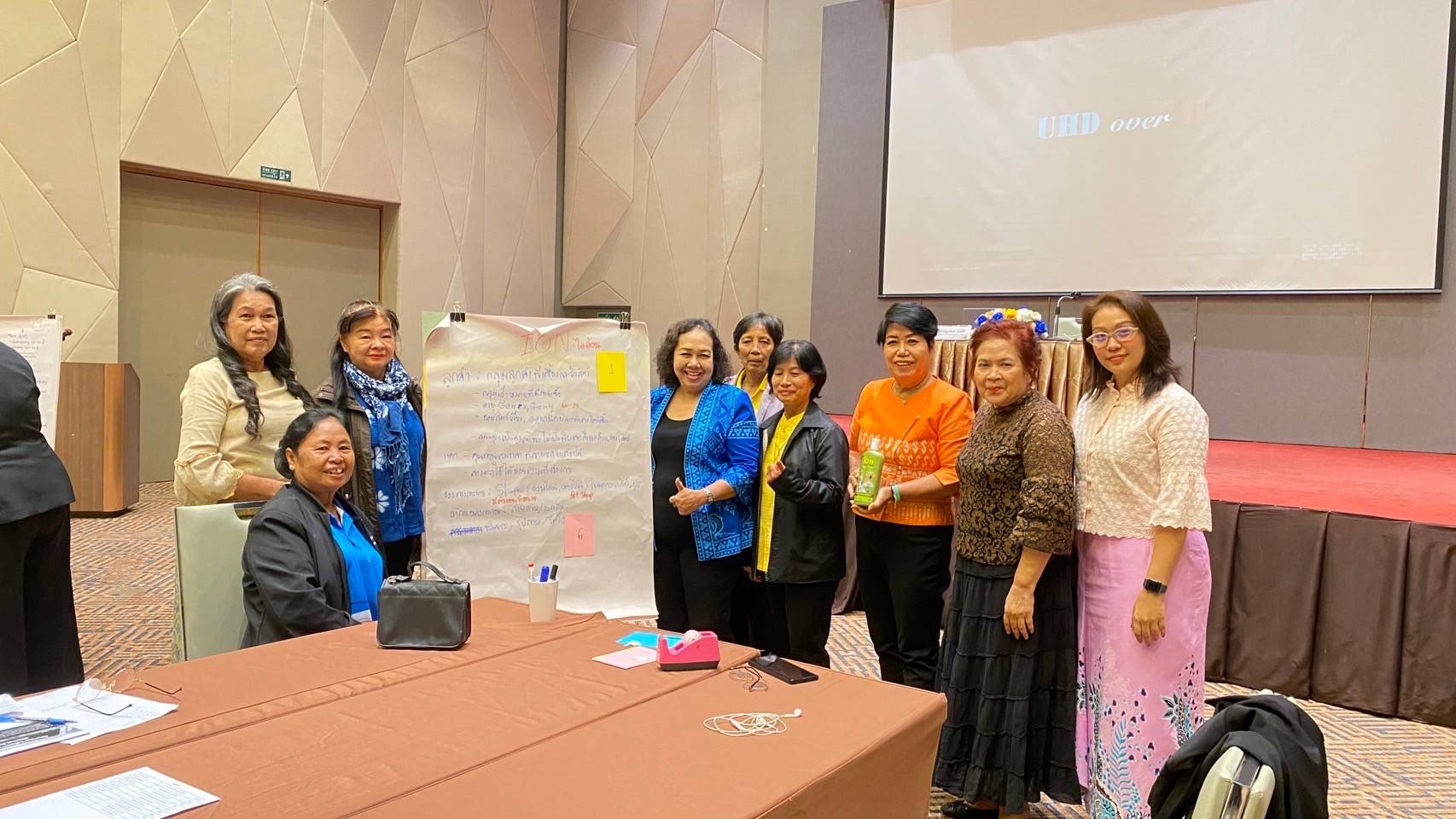 👍 พช.ชลบุรี ดำเนินโครงการประชุมเชิงปฏิบัติการพัฒนาศักยภาพเครือข่ายกลุ่มอาชีพ และผู้ผลิต ผู้ประกอบการ หนึ่งตำบล หนึ่งผลิตภัณฑ์ ระดับจังหวัด