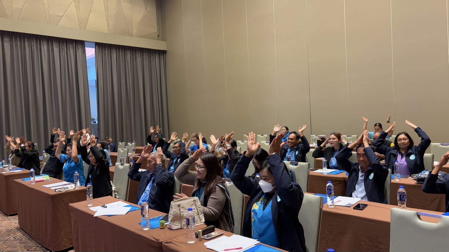 📣🩵🩵 พช.ชลบุรี จัดประชุมคณะกรรมการเครือข่ายกองทุนแม่ของแผ่นดินหนุนเสริมความเข้มแข็งหมู่บ้าน/ชุมชน สู่การเป็นพื้นที่ปลอดภัยจากยาเสพติด