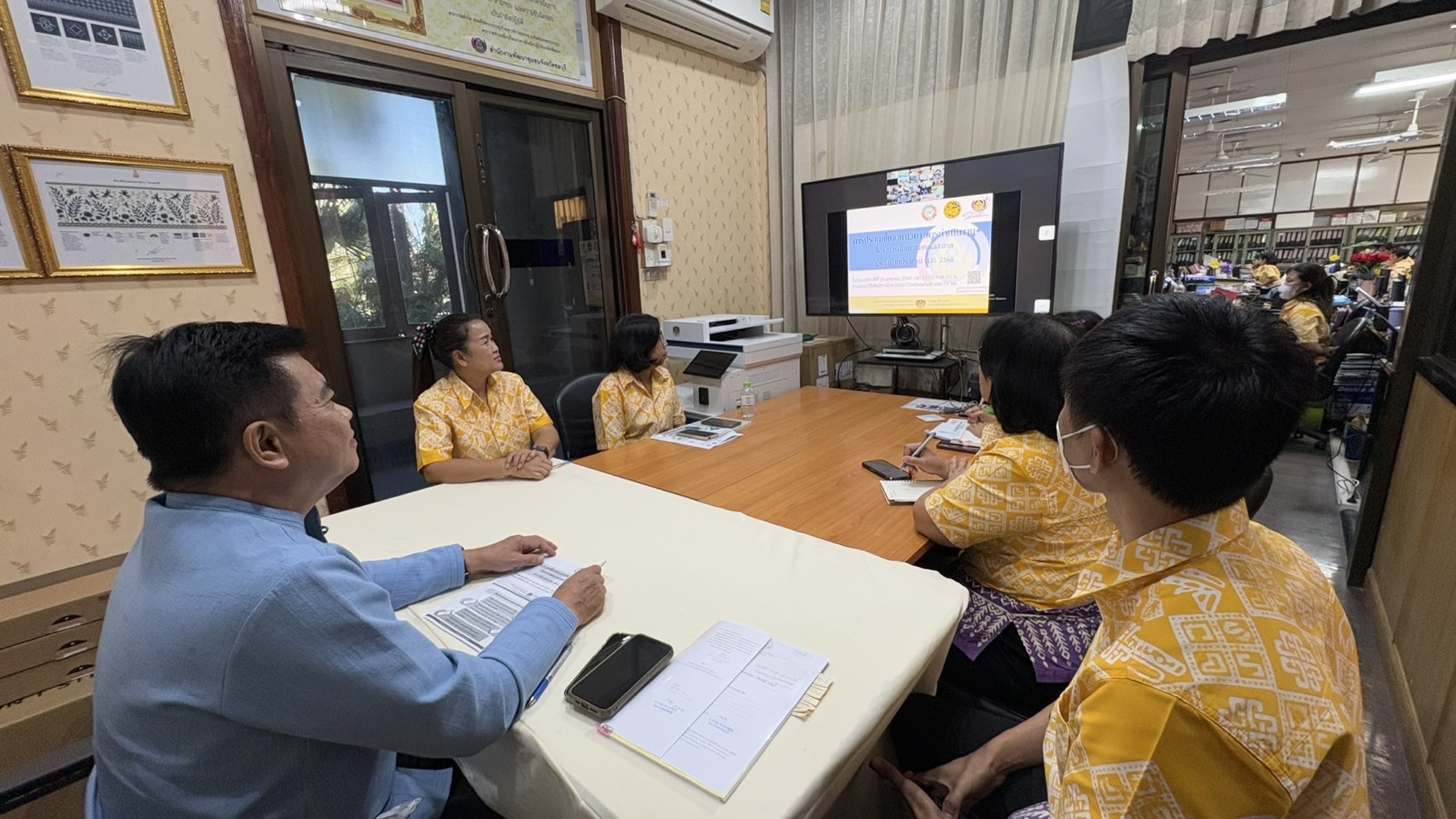 🧡 พช.ชลบุรี เข้าร่วมการประชุมชี้แจงแนวทางการดำเนินงานโครงการพัฒนาชุมชนใสสะอาด ประจำปีงบประมาณ พ.ศ.2568