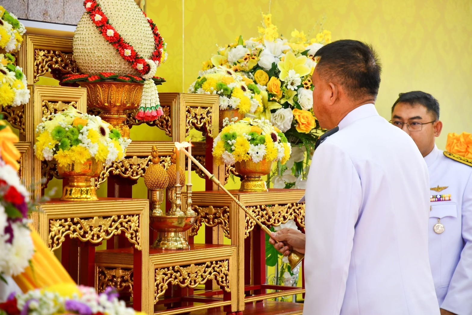 🙏📖 พช.ชลบุรี ร่วมพิธีถวายราชสักการะเนื่องในวันพ่อขุนรามคำแหงมหาราช ประจำปี 2568