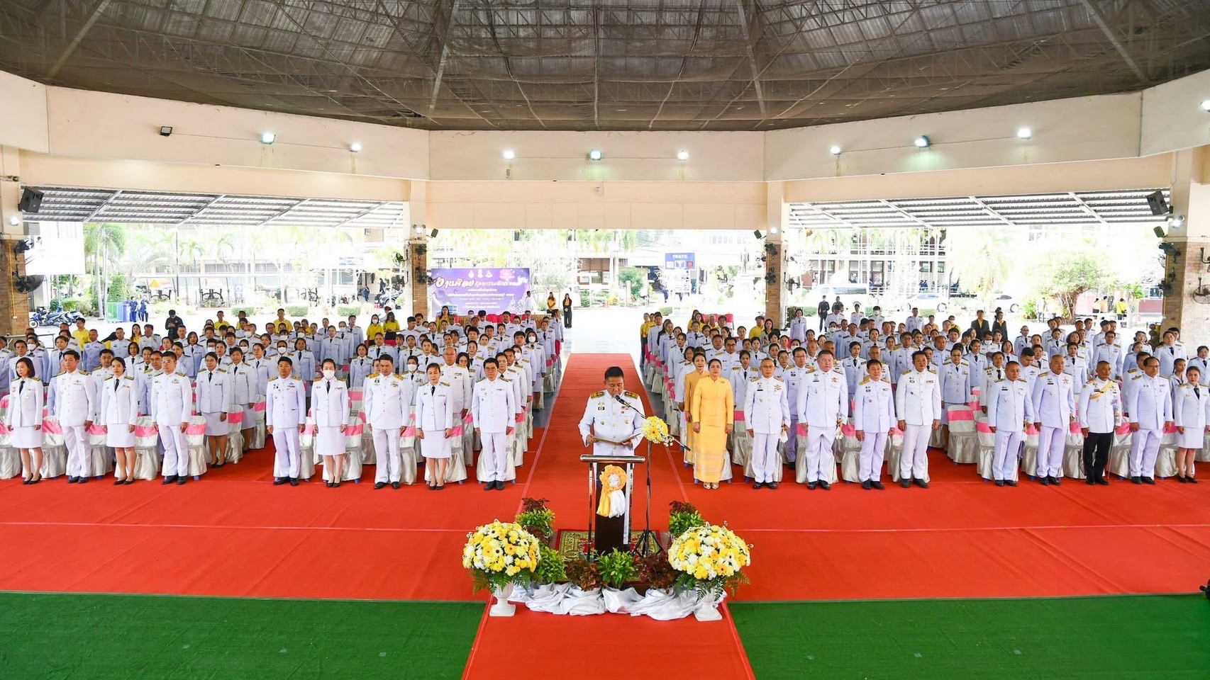🙏📖 พช.ชลบุรี ร่วมพิธีถวายราชสักการะเนื่องในวันพ่อขุนรามคำแหงมหาราช ประจำปี 2568