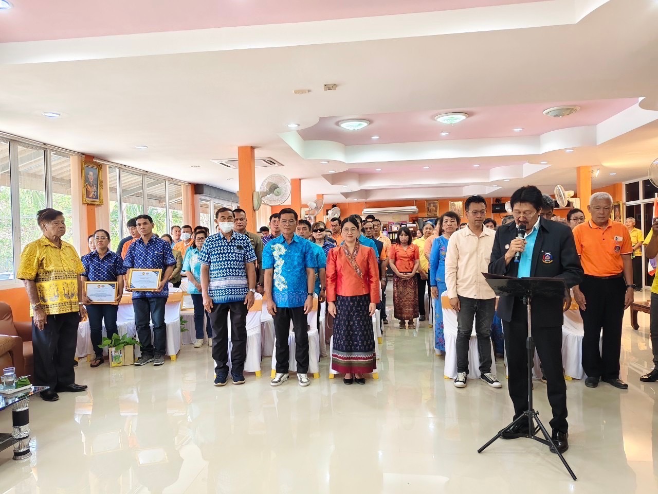 สำนักงานพัฒนาชุมชนจังหวัดชลบุรี จัดกิจกรรมเนื่องในวาระครบรอบ 56 ปี โครงการพัฒนาผู้นำอาสาพัฒนาชุมชน ภายใต้แนวคิด “รวมพลัง อช.สานพลังแก้จน พัฒนาคนอย่างยั่งยืน”