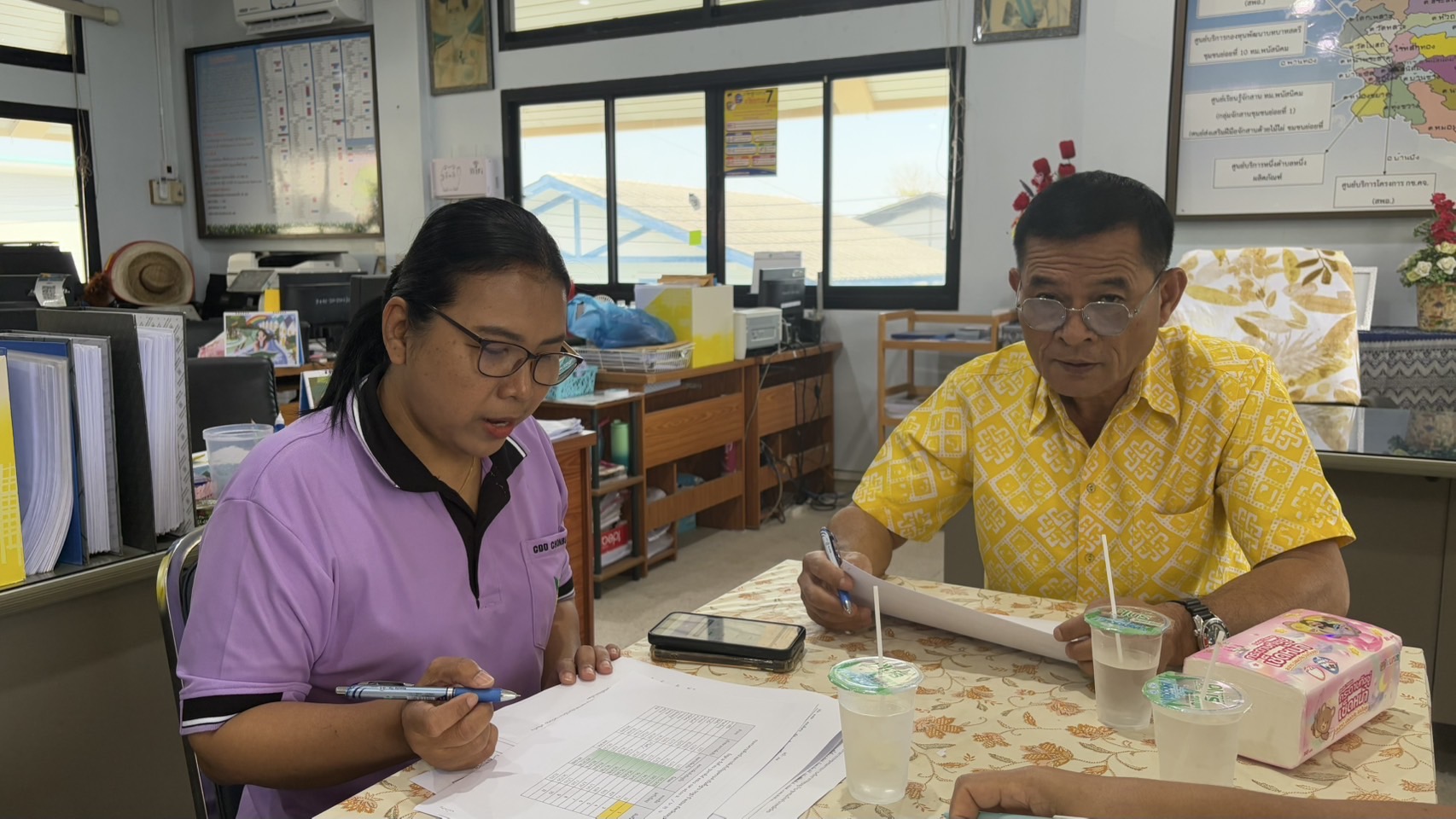 👍🏻💯 พช.ชลบุรี ติดตาม สนับสนุนการดำเนินงานการบริหารการจัดเก็บข้อมูลความจำเป็นพื้นฐาน (จปฐ.) ประจำปี 2568