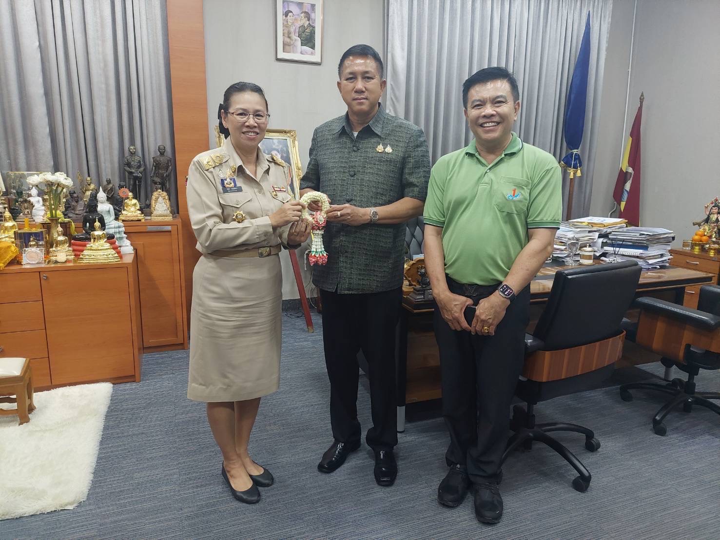 🎉🎉 พช.ชลบุรี ยินดีต้อนรับผู้ตรวจราชการกรม ปฏิบัติหน้าที่ผู้อำนวยการศูนย์ศึกษาและพัฒนาชุมชนชลบุรี