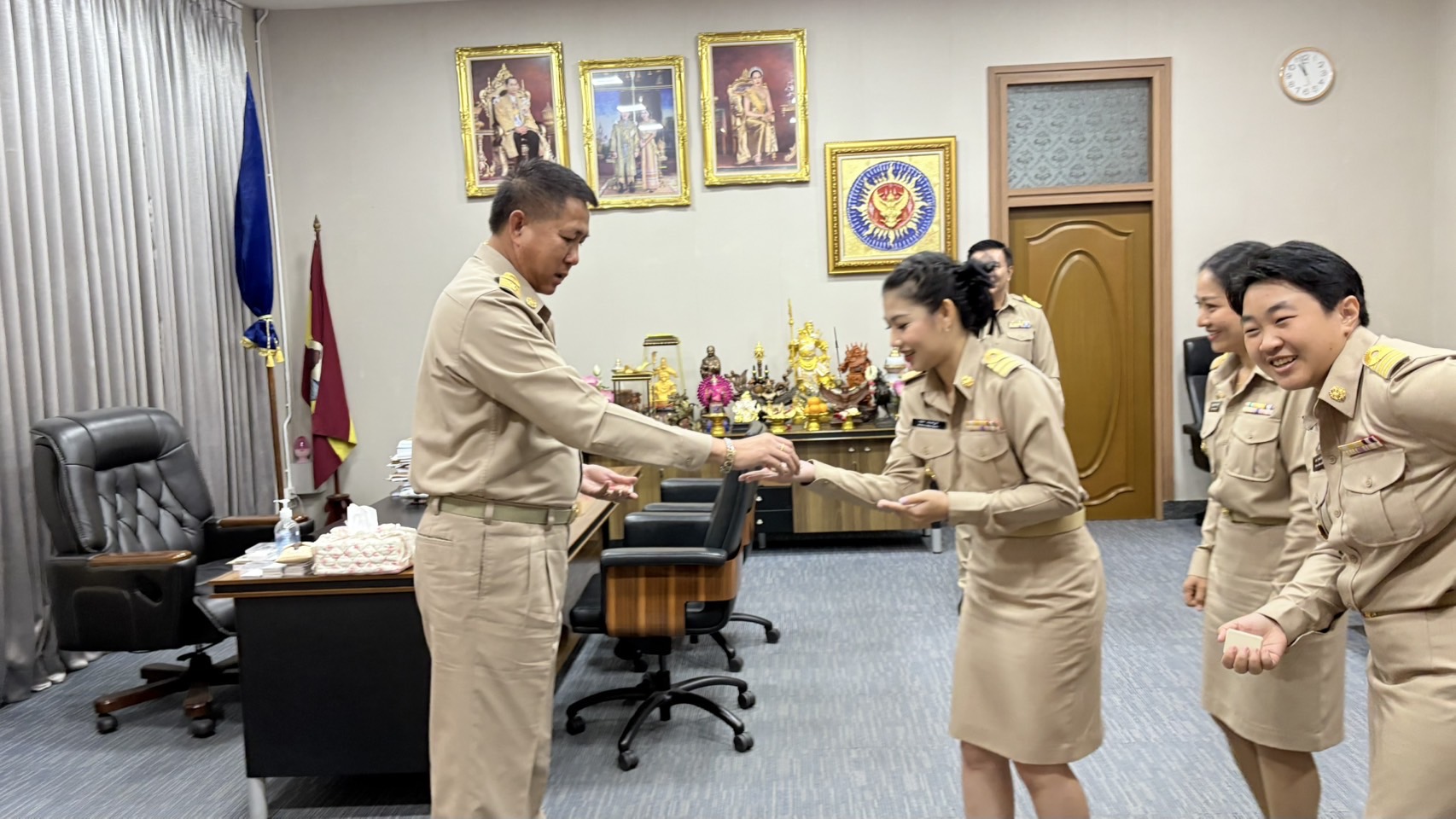 🔆🔆 พช.ชลบุรี ยินดีต้อนรับข้าราชการบรรจุใหม่ รุ่น 129