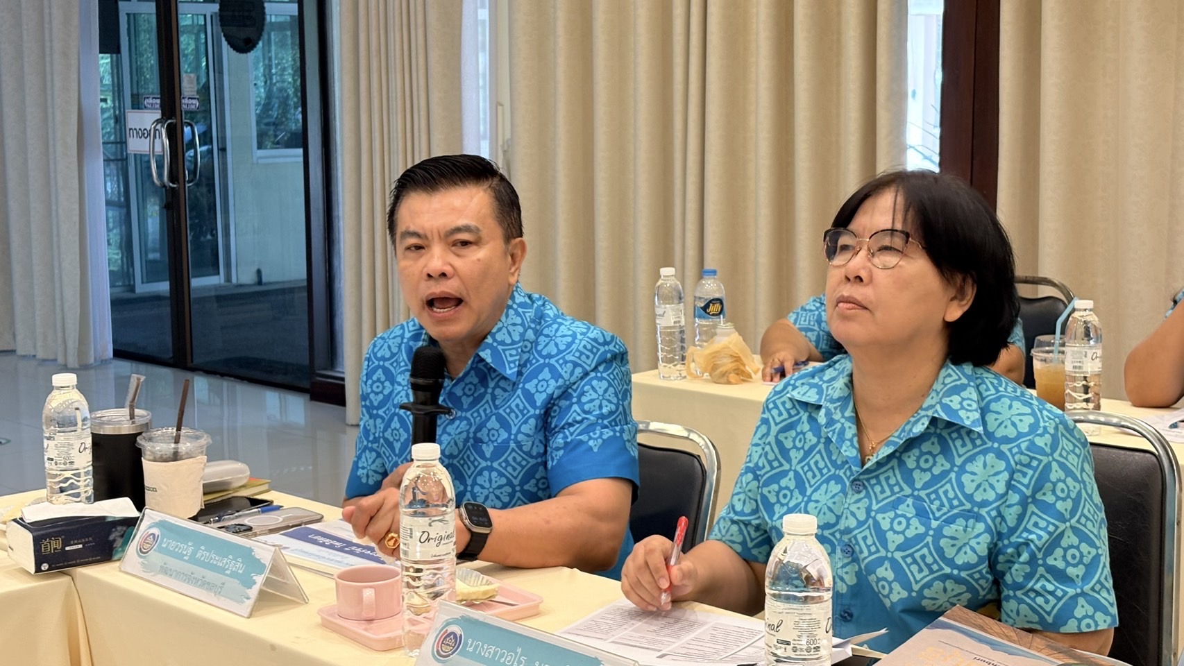 📖👍 พช.ชลบุรี รับการตรวจราชการของผู้ตรวจราชการกรมการพัฒนาชุมชน