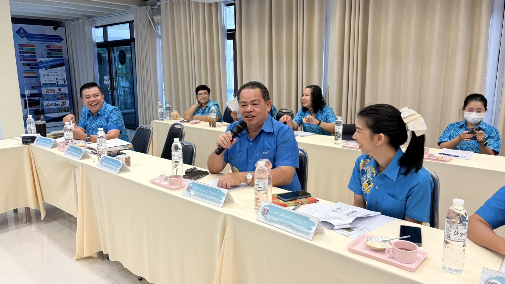 📖👍 พช.ชลบุรี รับการตรวจราชการของผู้ตรวจราชการกรมการพัฒนาชุมชน