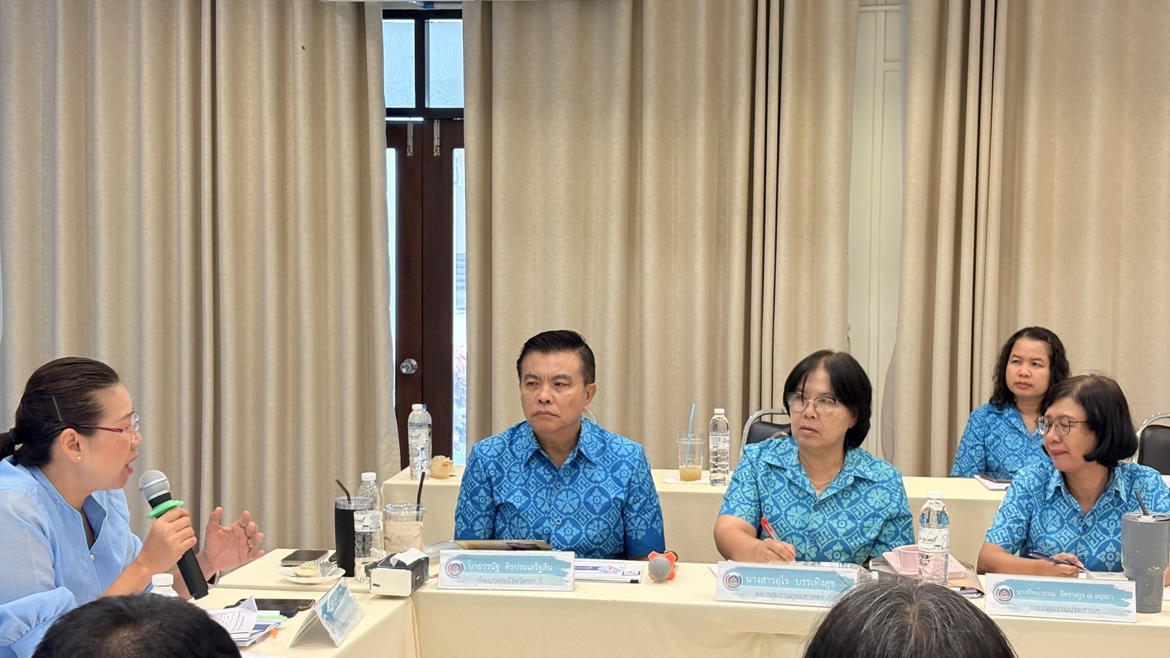 📖👍 พช.ชลบุรี รับการตรวจราชการของผู้ตรวจราชการกรมการพัฒนาชุมชน