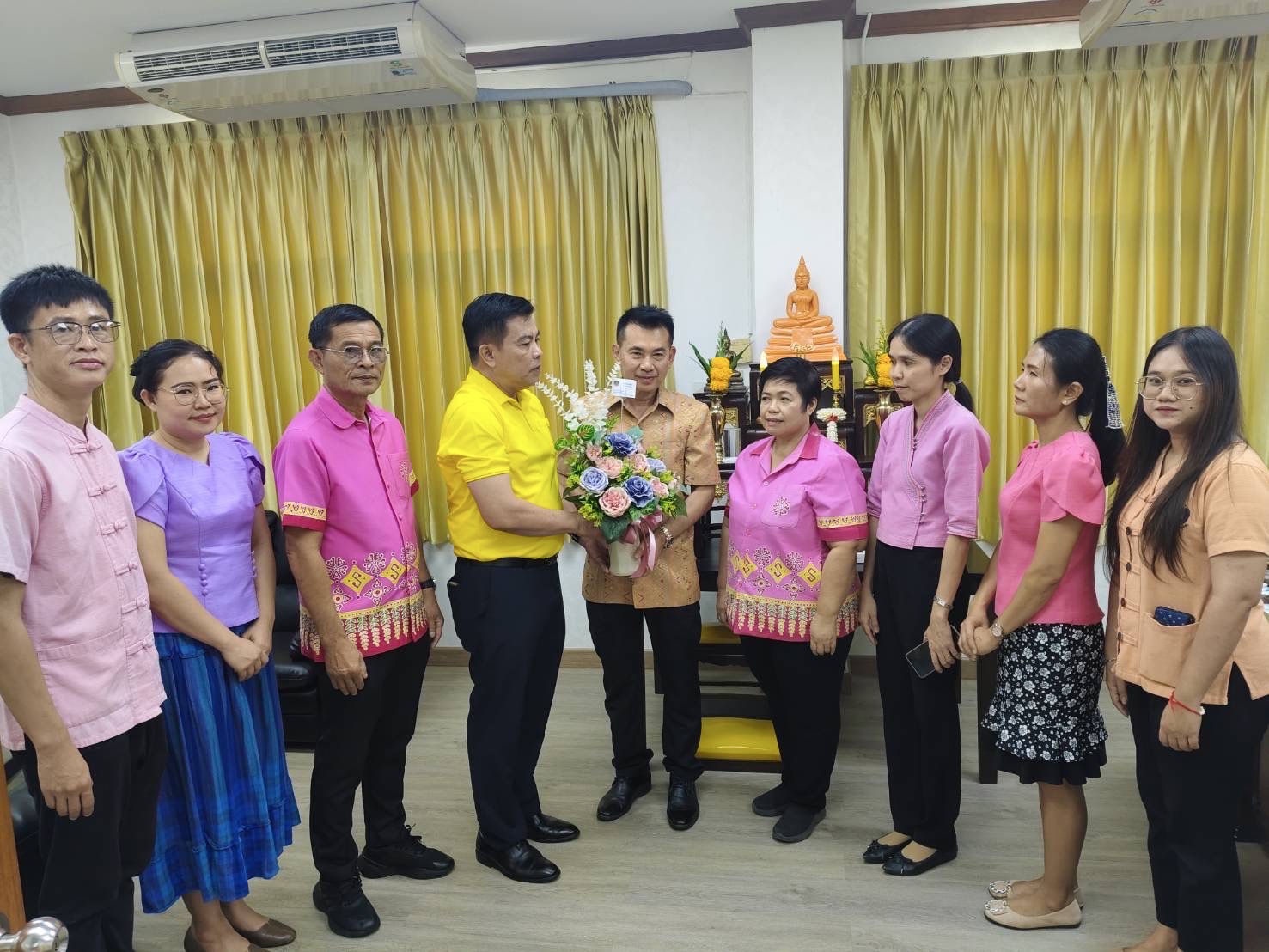 🎉🎉 พช.ชลบุรี ยินดีต้อนรับรองผู้ว่าราชการจังหวัดชลบุรี