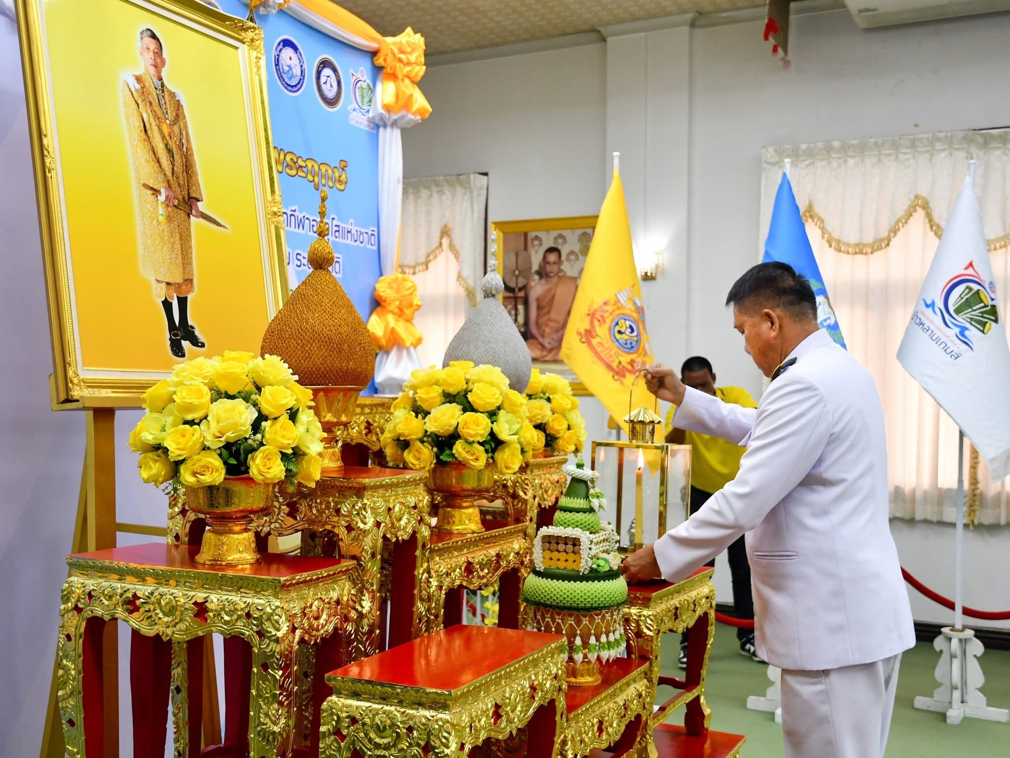 🦈🎋🏆 พช.ชลบุรี ร่วมพิธีรับพระราชทานไฟพระฤกษ์กีฬาเยาวชนแห่งชาติ ครั้งที่ 40 ระดับชาติ “ฉลามเยาวชนเกมส์” และกีฬาอาวุโสแห่งชาติ ครั้งที่ 7 ระดับชาติ “ข้าวหลามเกมส์”