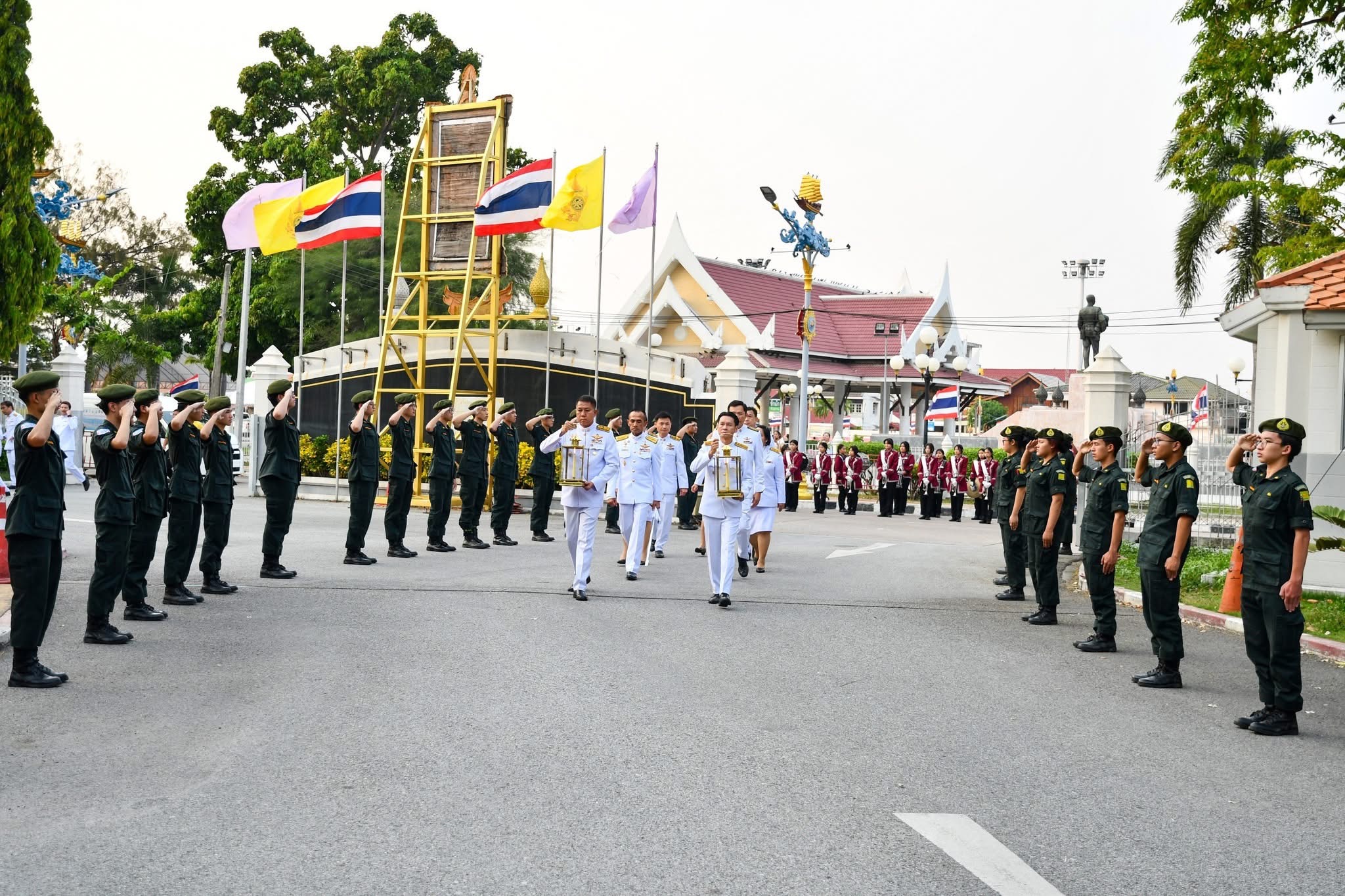 🦈🎋🏆 พช.ชลบุรี ร่วมพิธีรับพระราชทานไฟพระฤกษ์กีฬาเยาวชนแห่งชาติ ครั้งที่ 40 ระดับชาติ “ฉลามเยาวชนเกมส์” และกีฬาอาวุโสแห่งชาติ ครั้งที่ 7 ระดับชาติ “ข้าวหลามเกมส์”