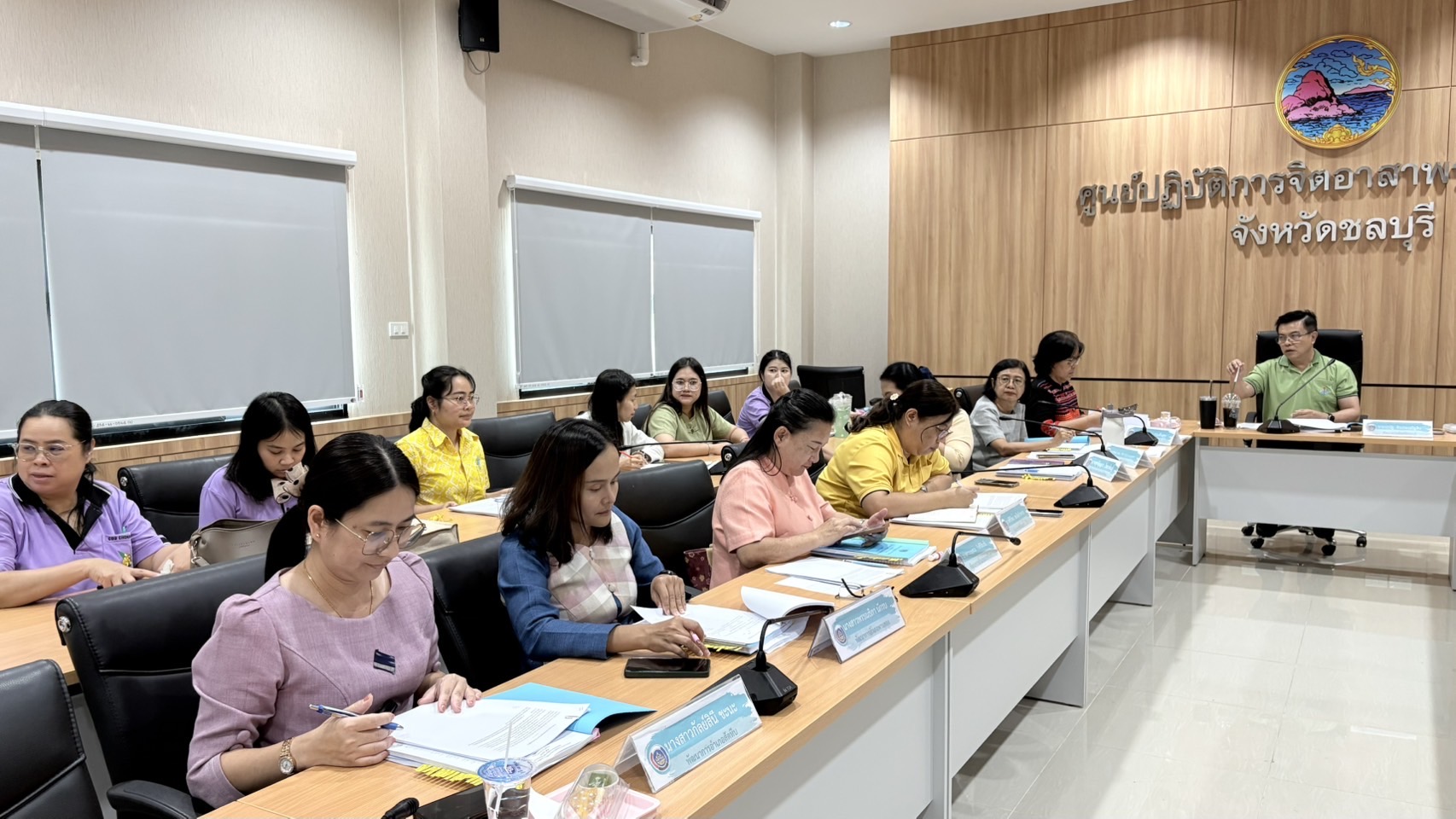 📢📢พช.ชลบุรี จัดประชุมผู้อำนวยการกลุ่มงาน และพัฒนาการอำเภอ จังหวัดชลบุรี ครั้งที่ 4/2568