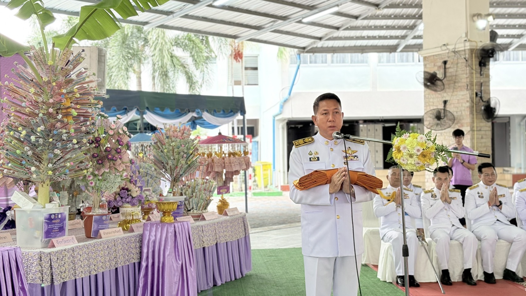 👶🏻💜 จังหวัดชลบุรี จัดพิธีทอดผ้าป่าสมทบกองทุนพัฒนาเด็กชนบท ในพระราชูปถัมภ์ สมเด็จพระเทพรัตนราชสุดาฯ สยามบรมราชกุมารี ประจำปี 2568