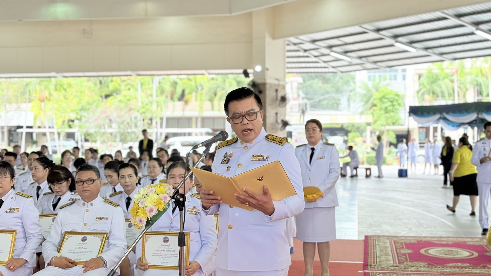 👶🏻💜 จังหวัดชลบุรี จัดพิธีทอดผ้าป่าสมทบกองทุนพัฒนาเด็กชนบท ในพระราชูปถัมภ์ สมเด็จพระเทพรัตนราชสุดาฯ สยามบรมราชกุมารี ประจำปี 2568